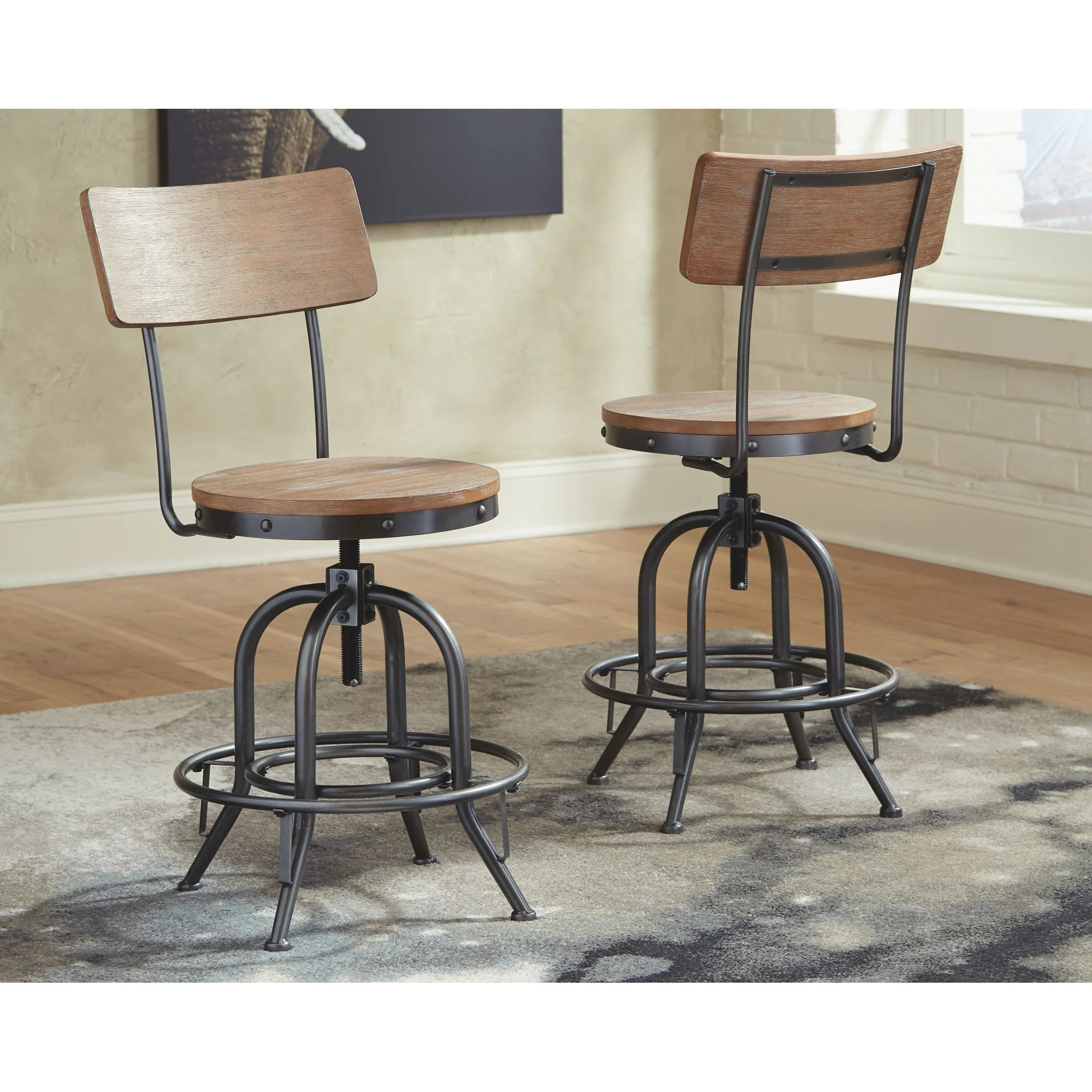 Pinnadel Swivel Stool - Image 10