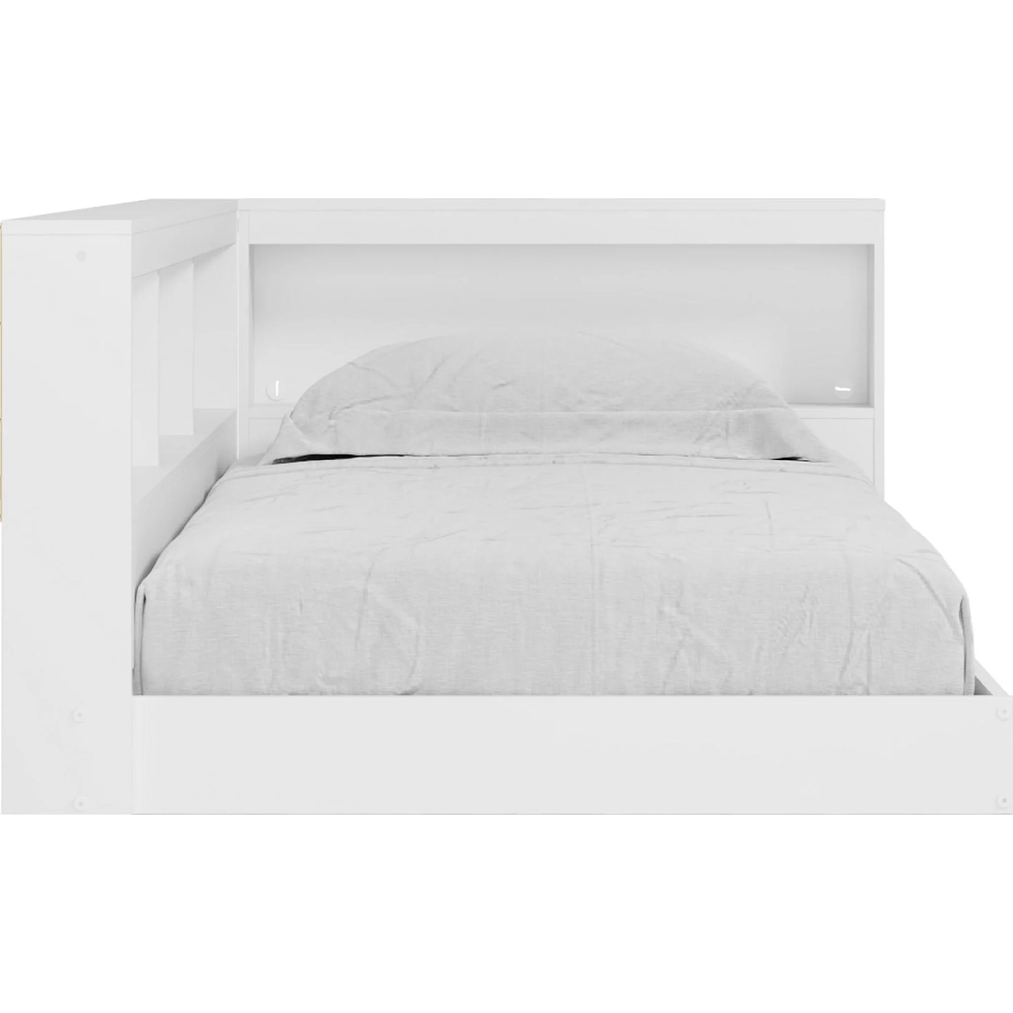 Piperton Bookcase Storage Bed - Image 3