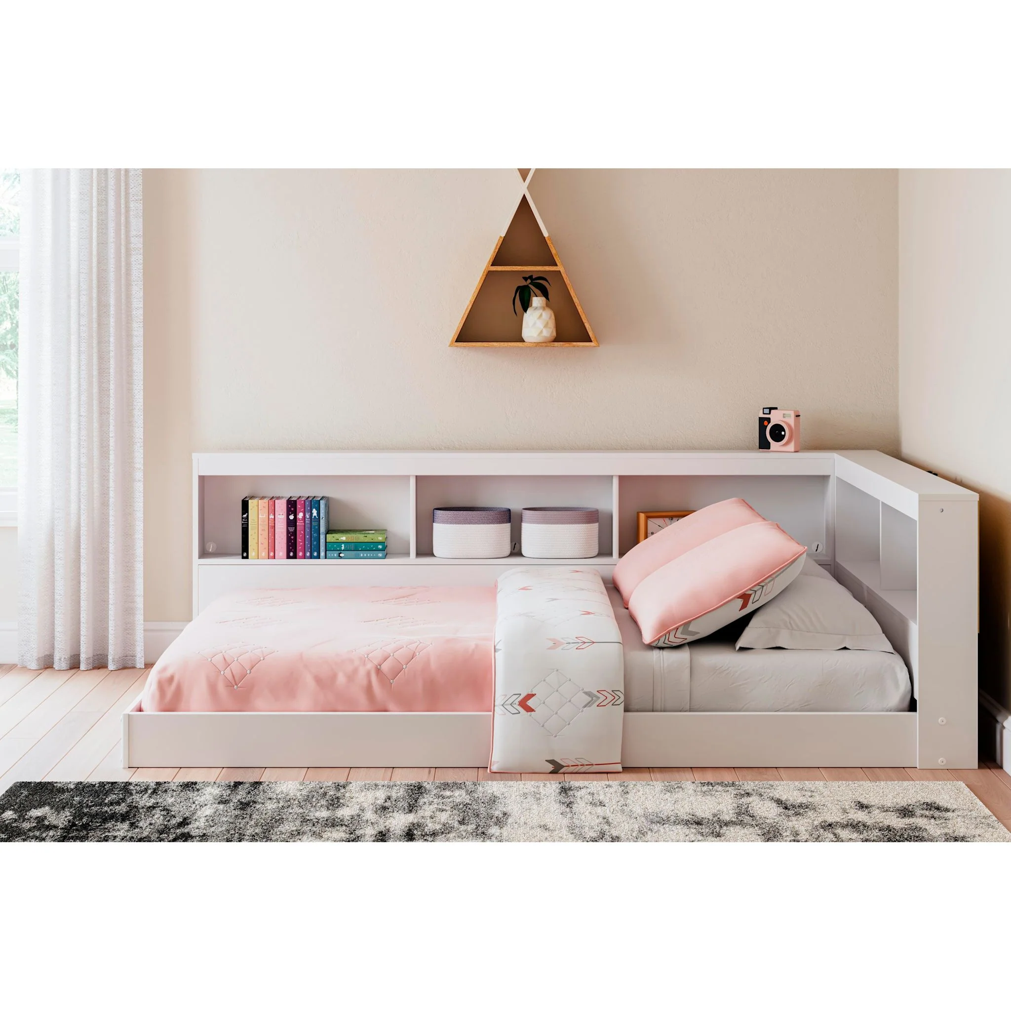 Piperton Bookcase Storage Bed - Image 37