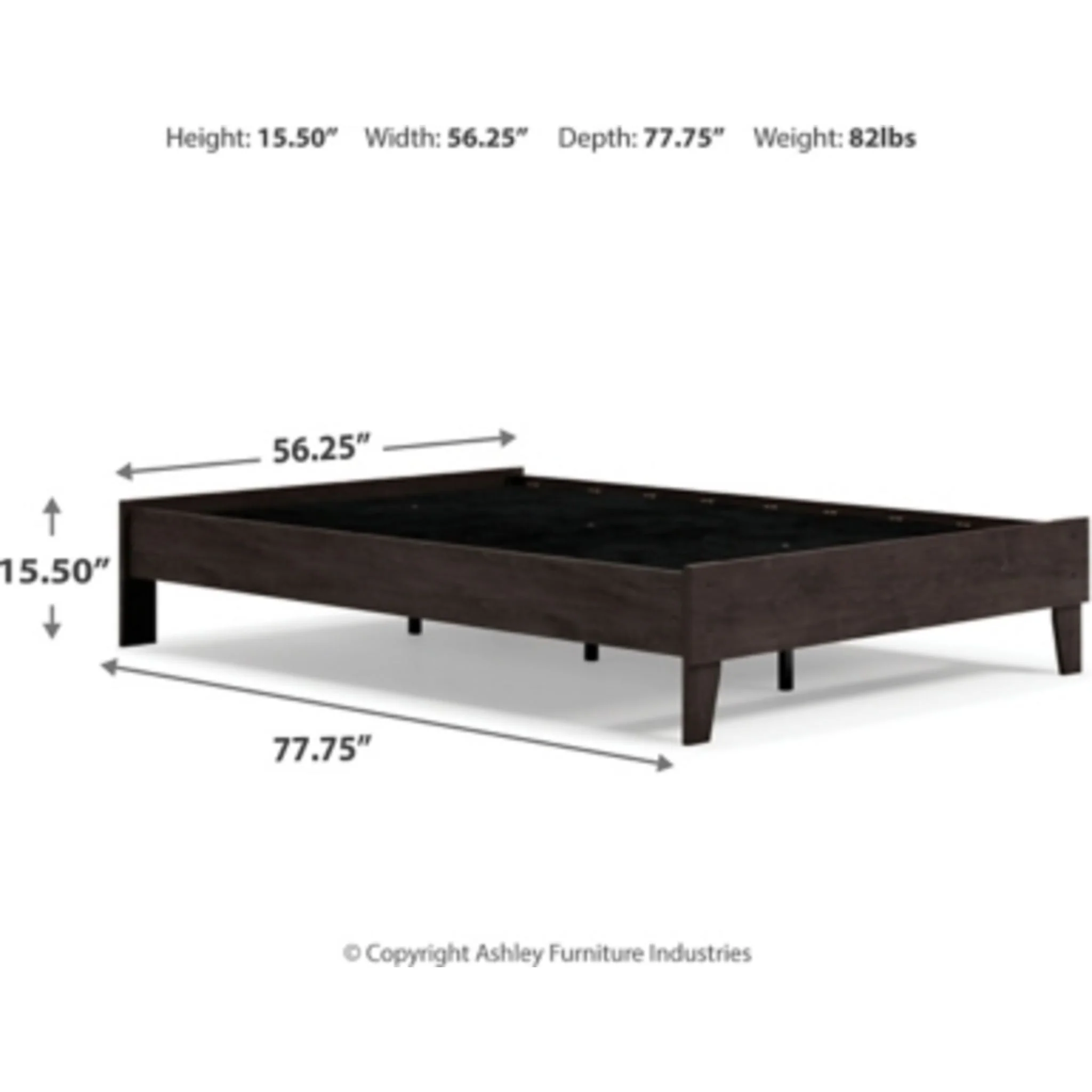 Piperton Full Platform Bed - Image 3