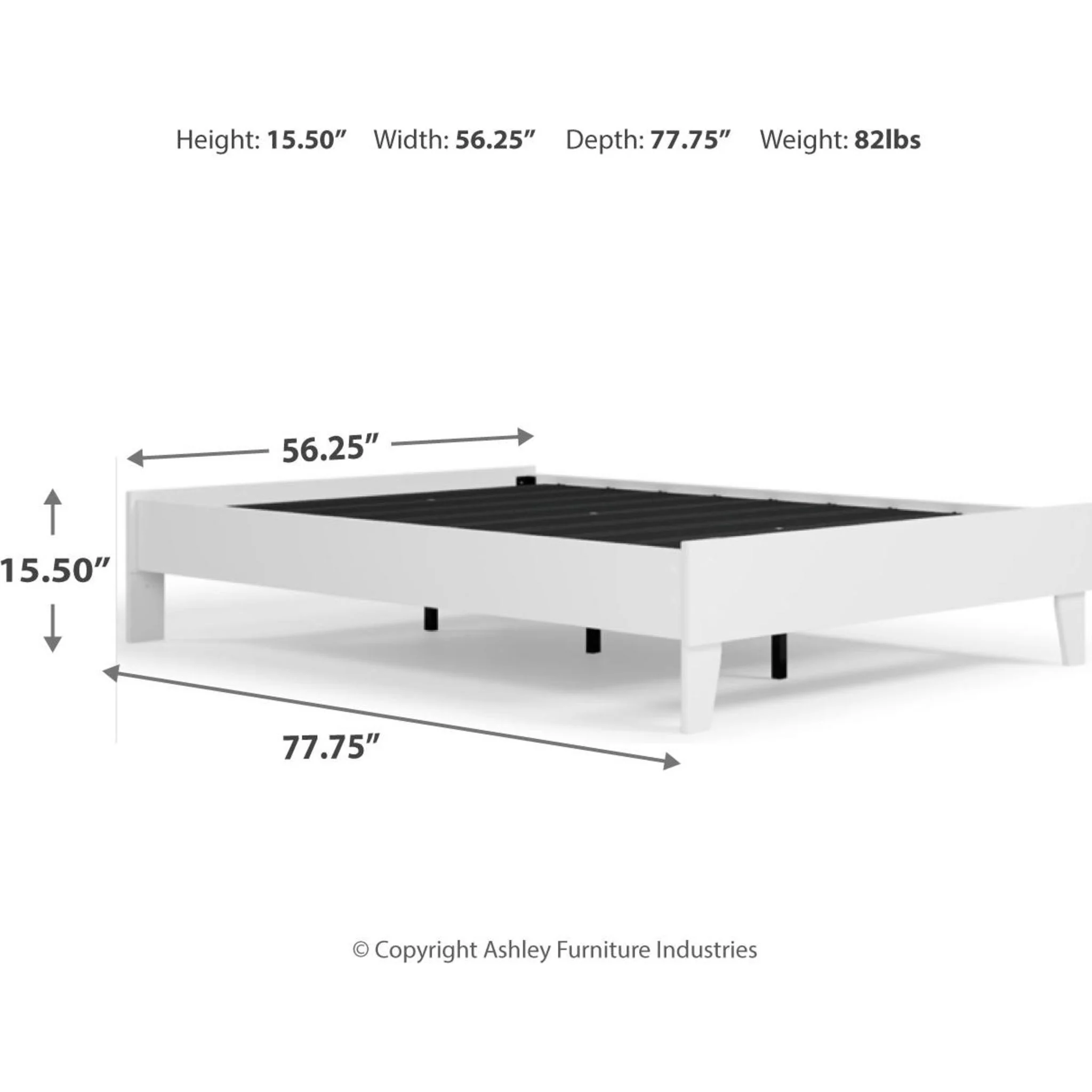 Piperton Platform Bed - Image 10