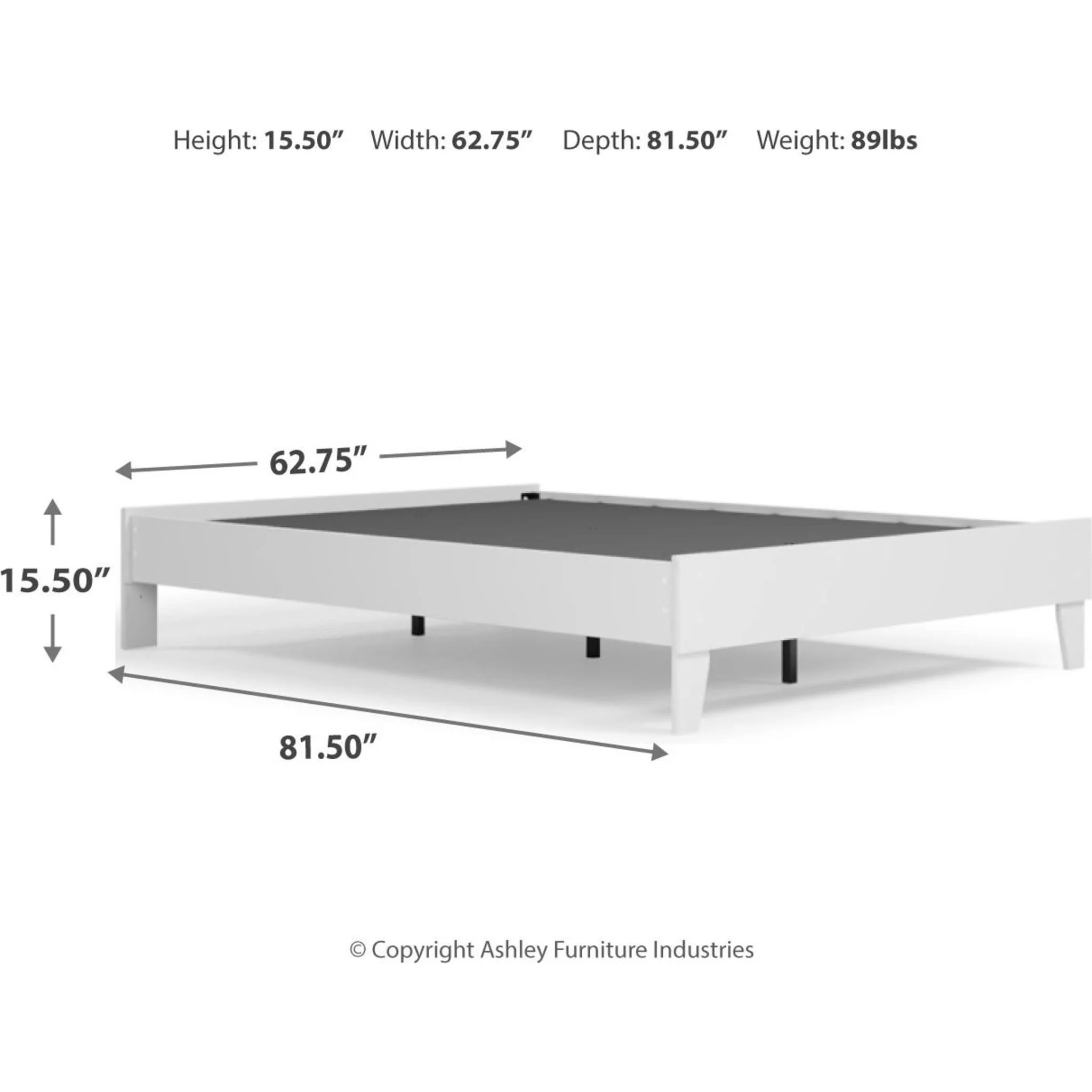Piperton Queen Platform Bed - Image 10