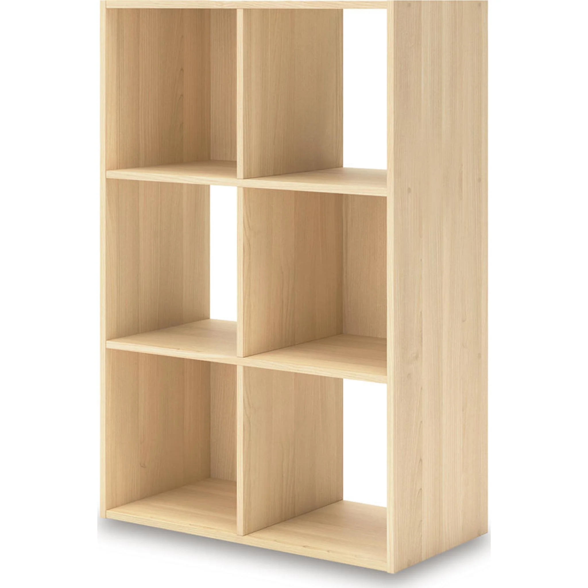 Piperton Six Cube Organizer Bookcase - Image 4