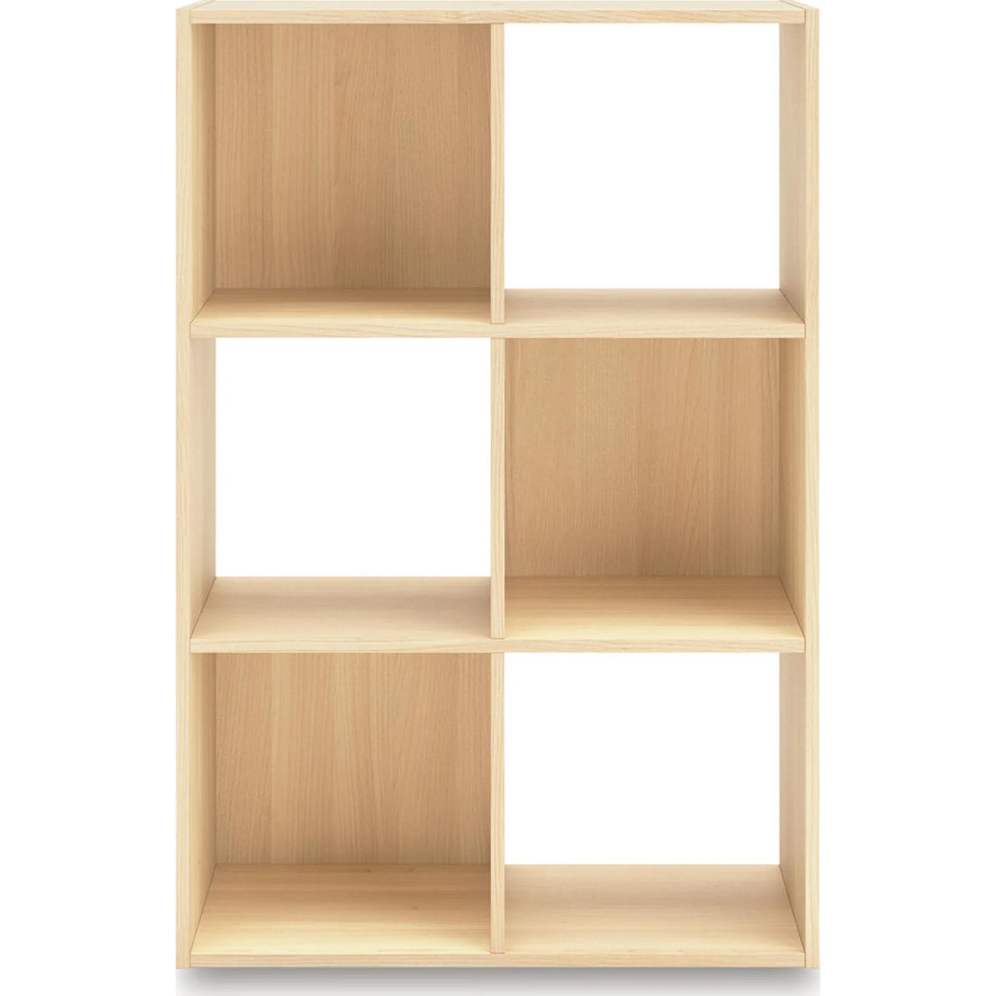 Piperton Six Cube Organizer Bookcase - Image 7