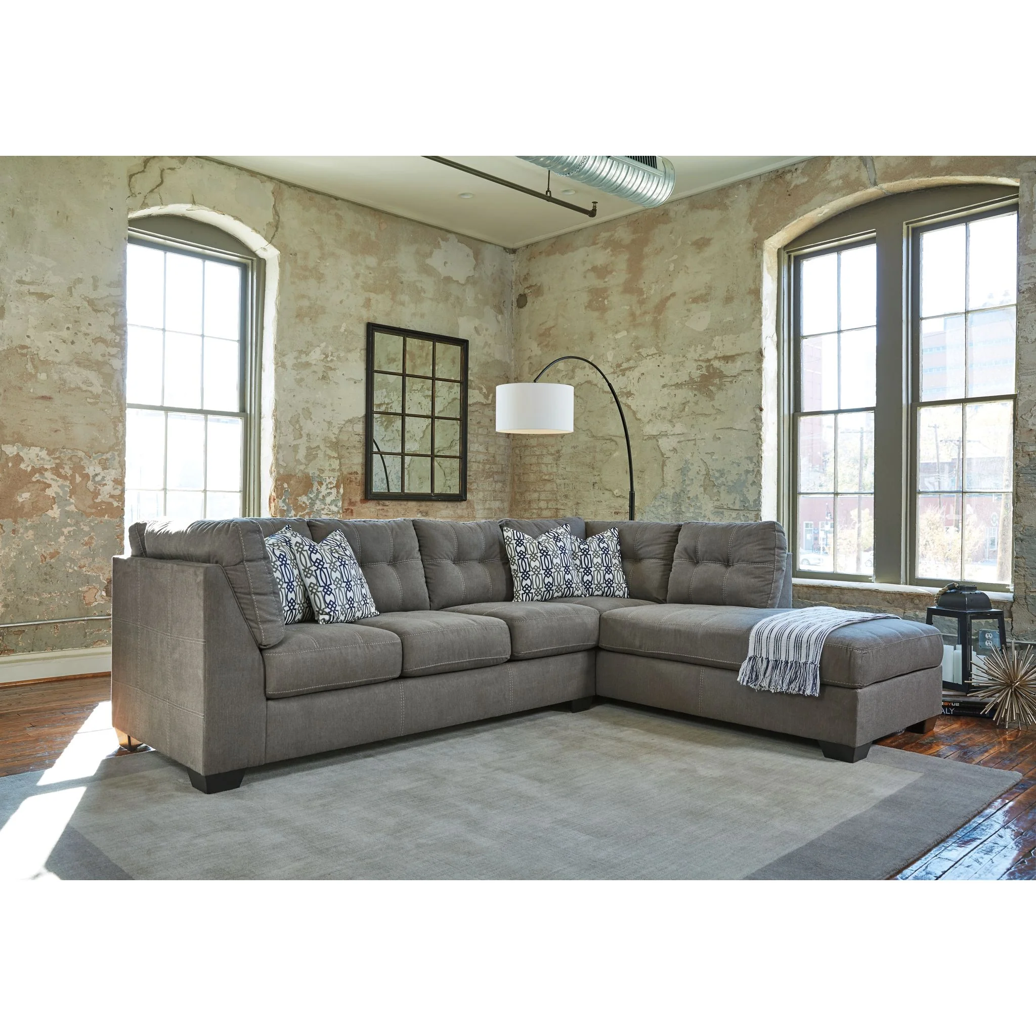 Pitkin 2 Piece Sectional with Chaise - Image 4