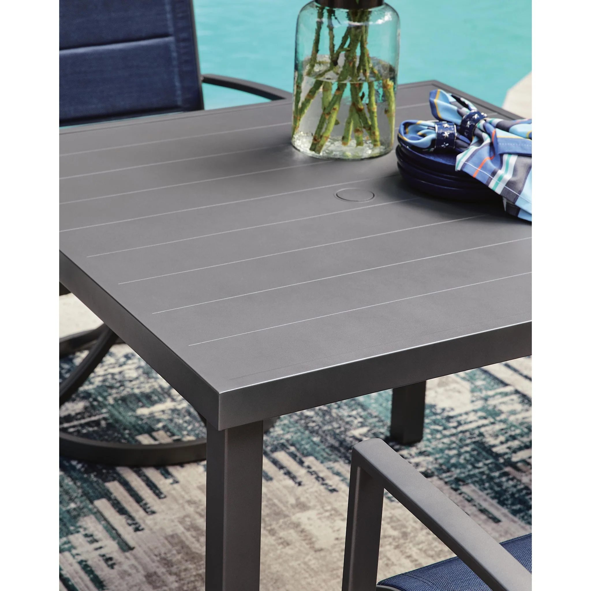 Point Bonita 5 Piece Outdoor Dining Set - Image 10