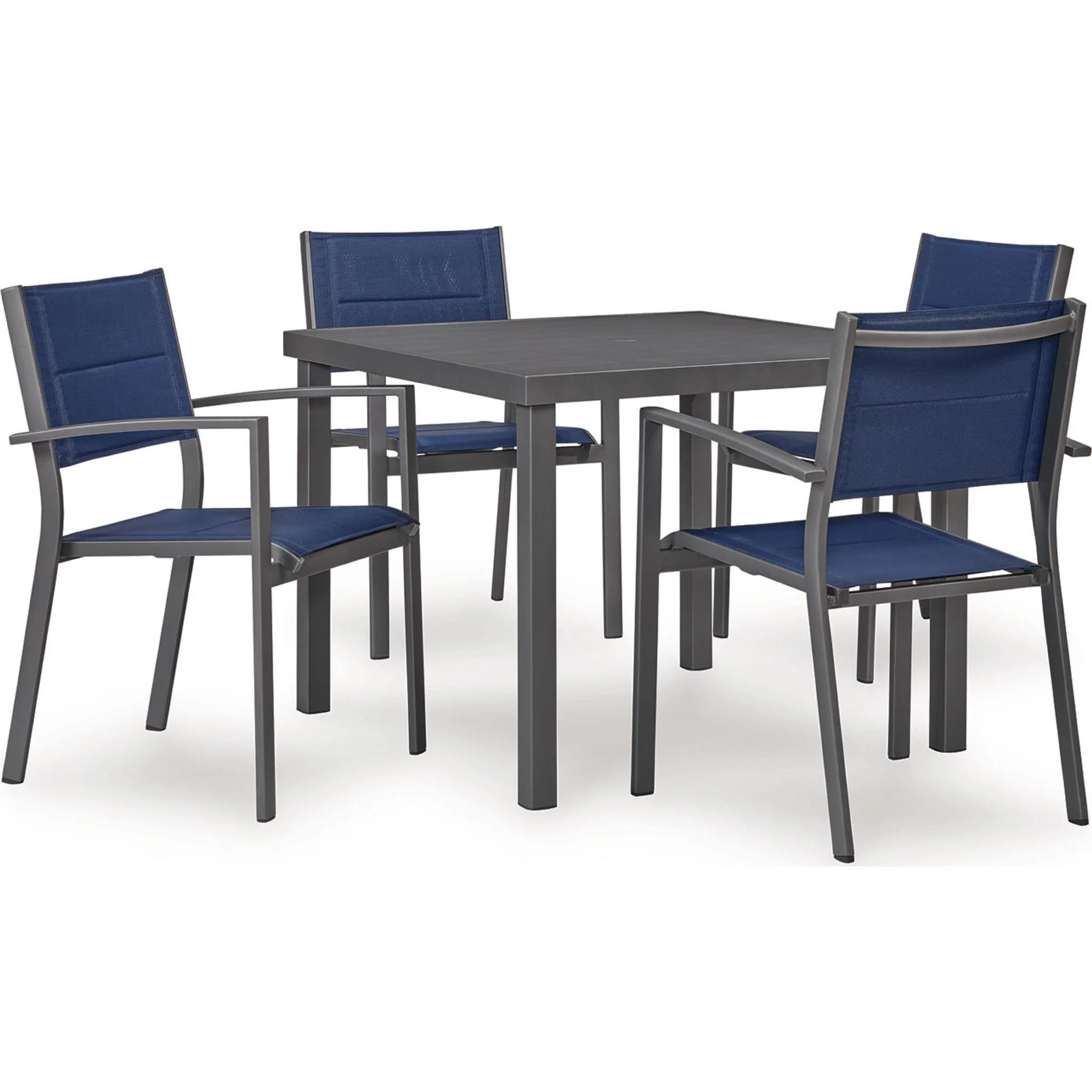 Point Bonita 5 Piece Outdoor Dining Set - Image 4