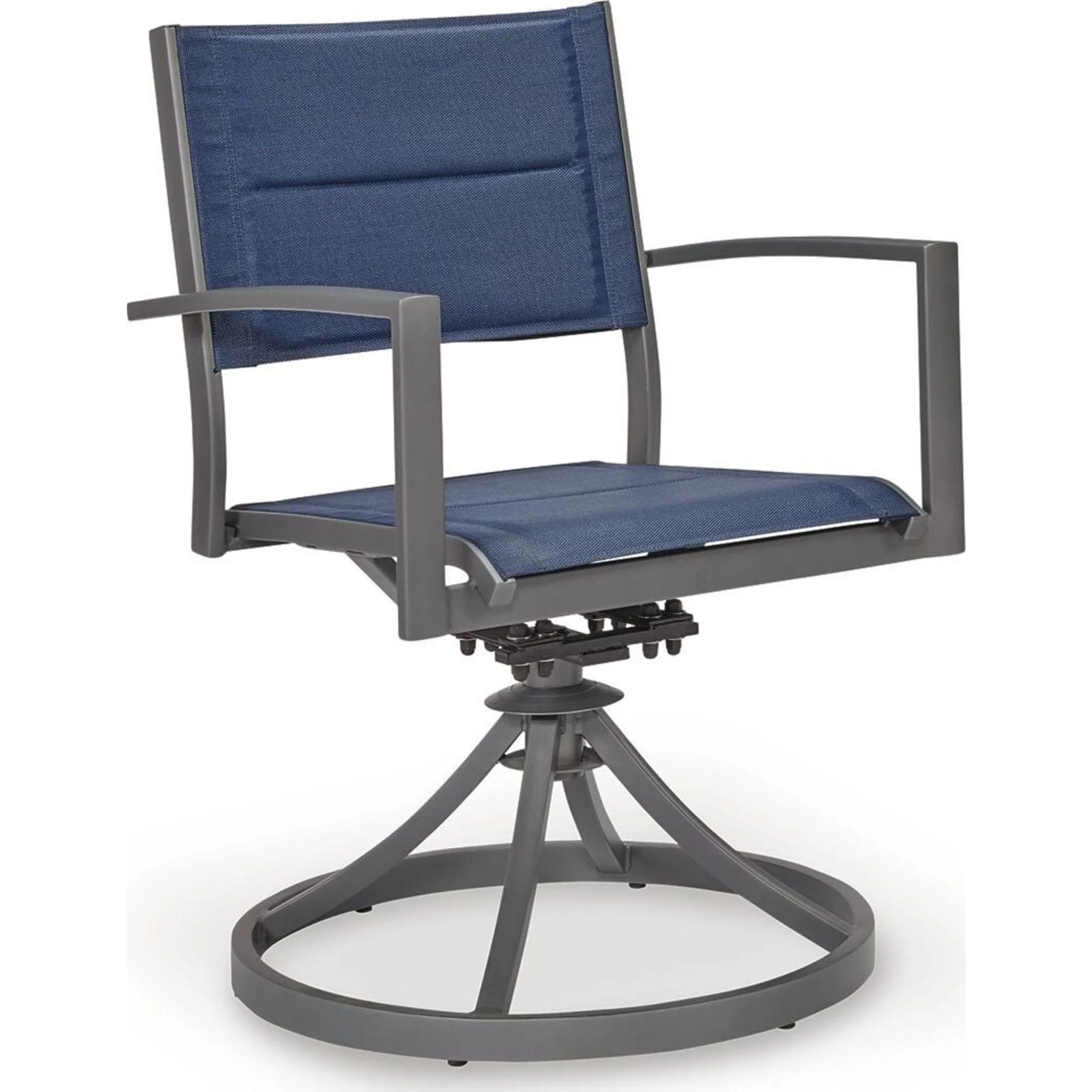 Point Bonita Outdoor Sling Swivel Chair (Set of 2) - Image 6