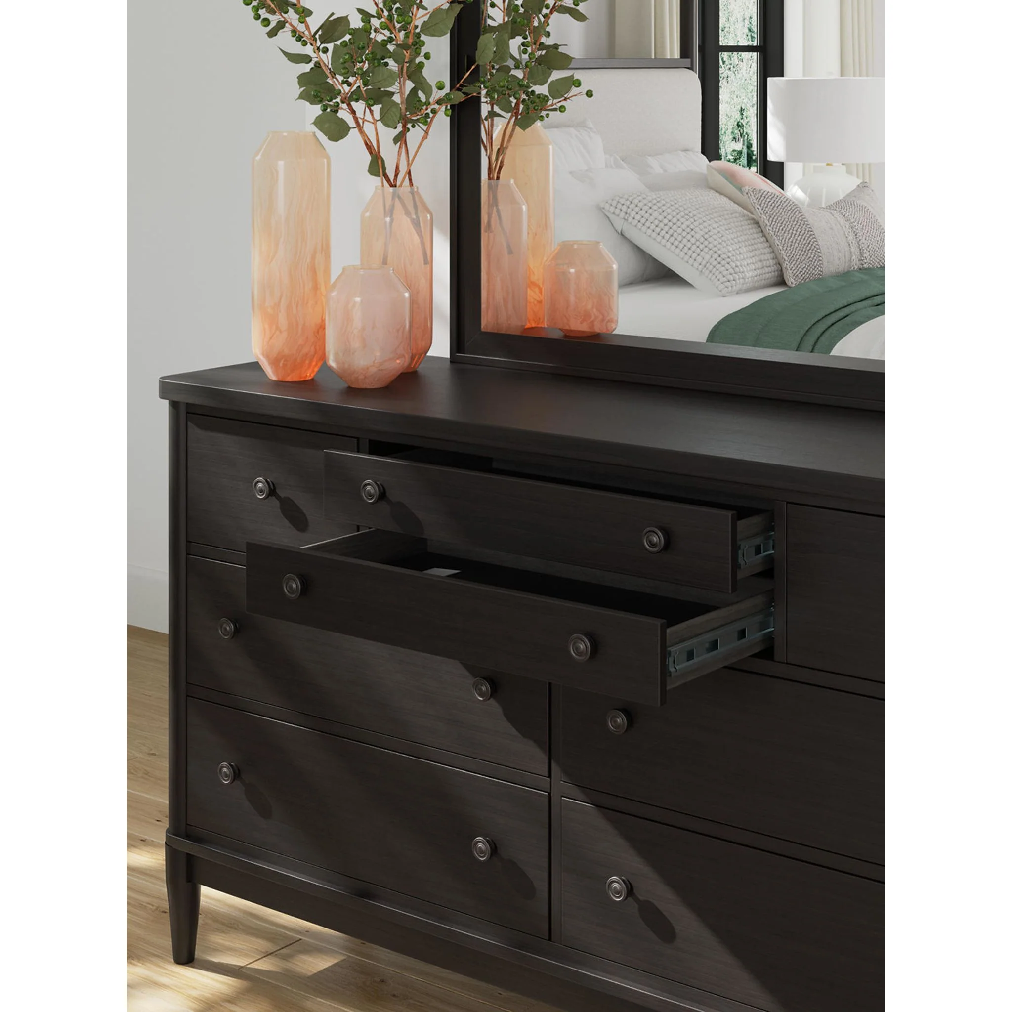 Portdown-Exclusive 5 Piece Canopy Bedroom - Image 6