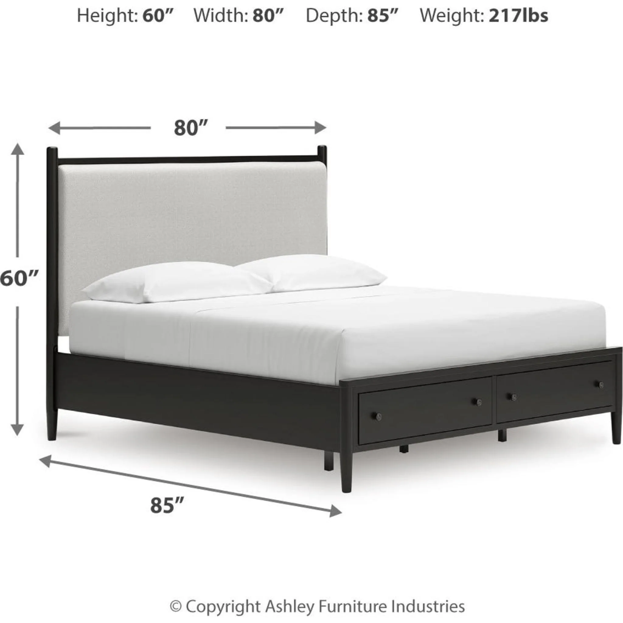 Portdown-Exclusive 5 Piece Storage Bedroom - Image 39