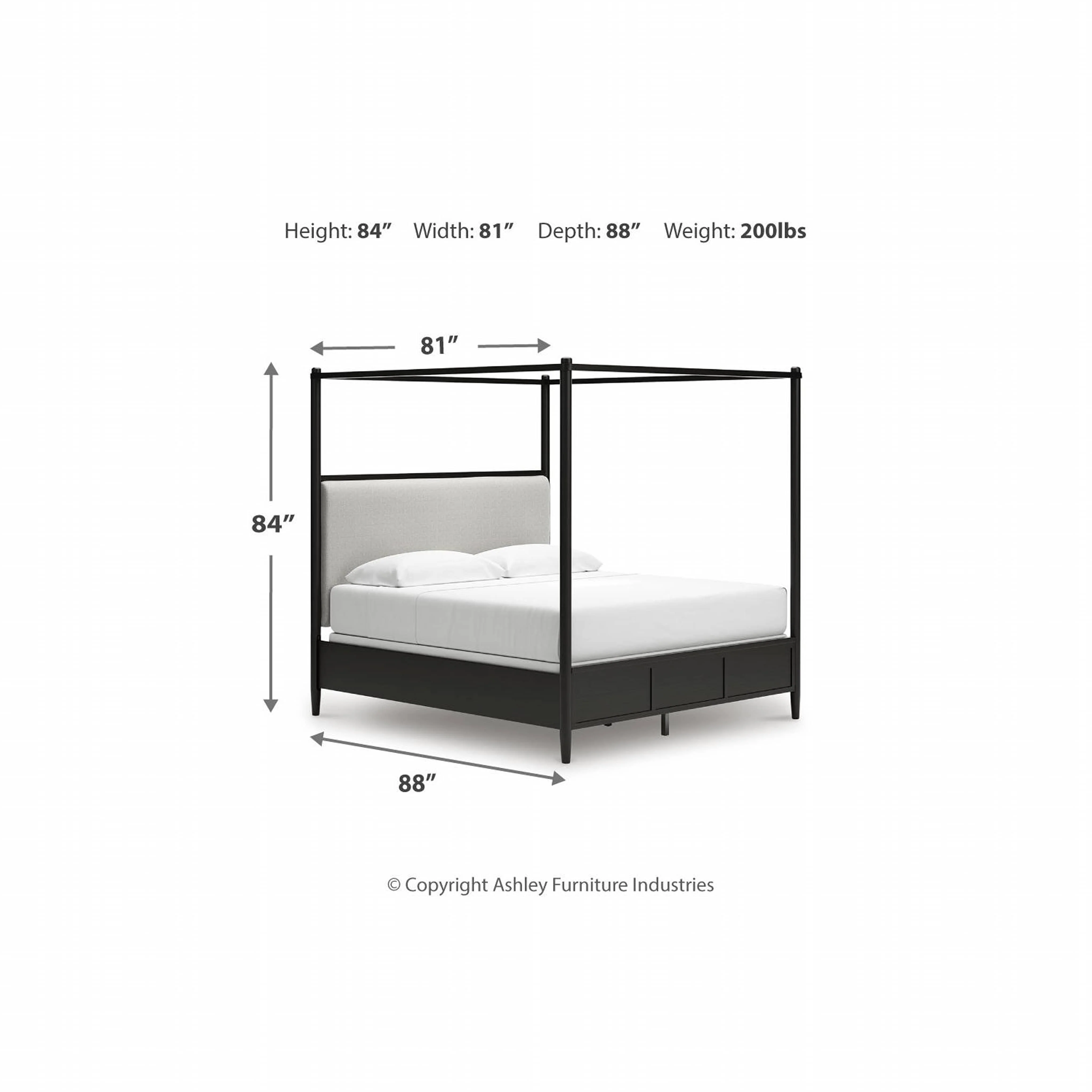 Portdown-Exclusive Canopy Bed - Image 24