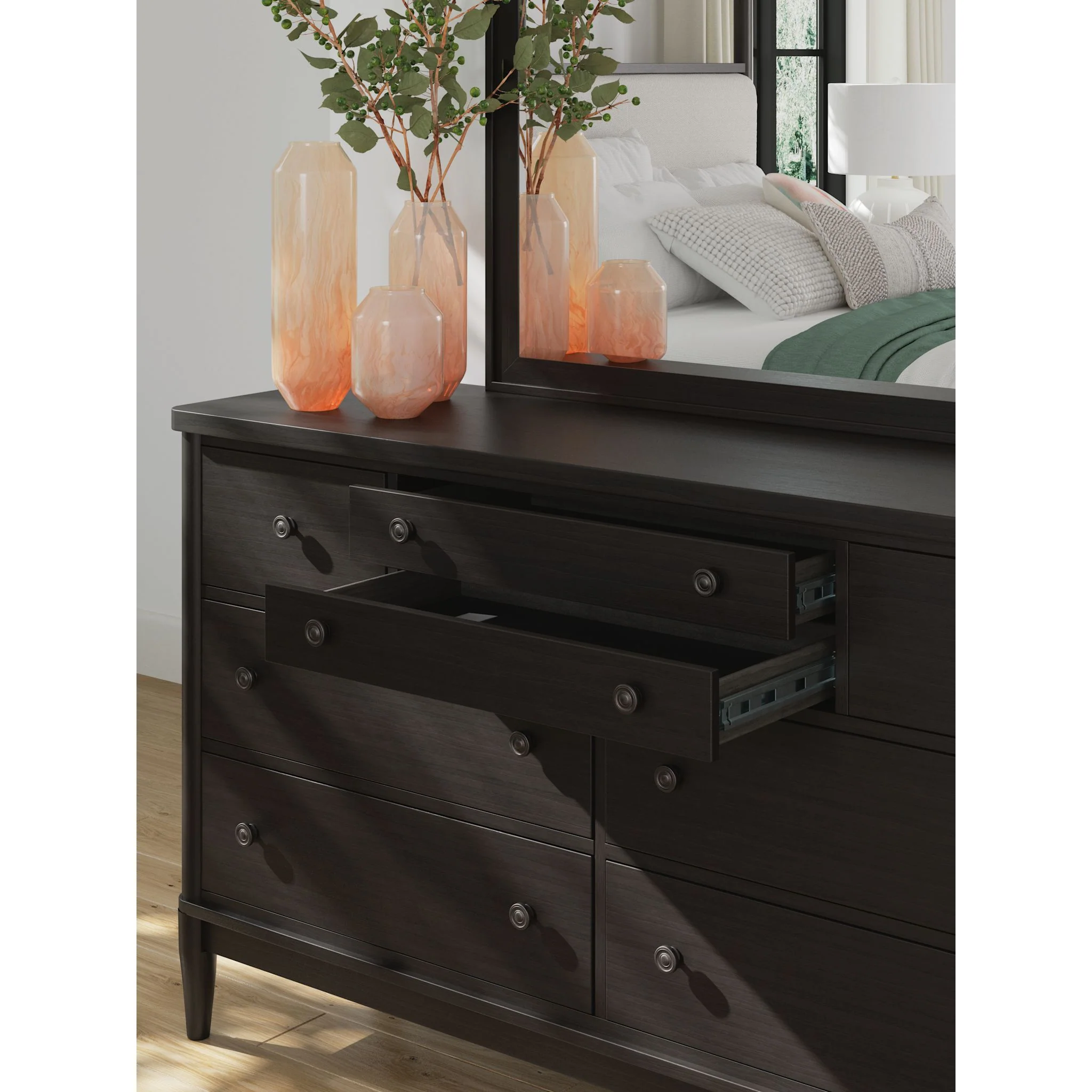 Portdown-Exclusive Dresser and Mirror - Image 9
