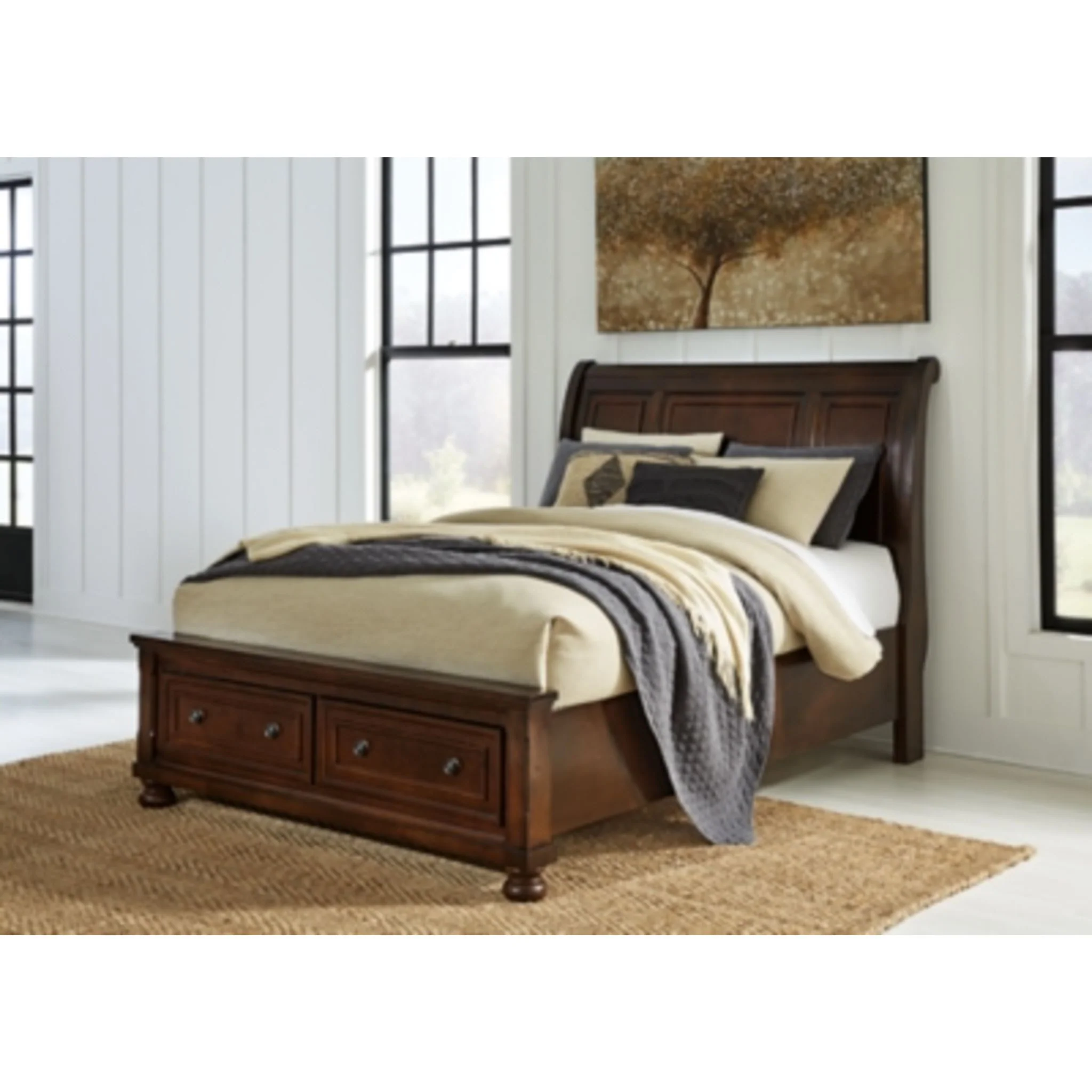 Porter Sleigh Storage Bed - Image 2
