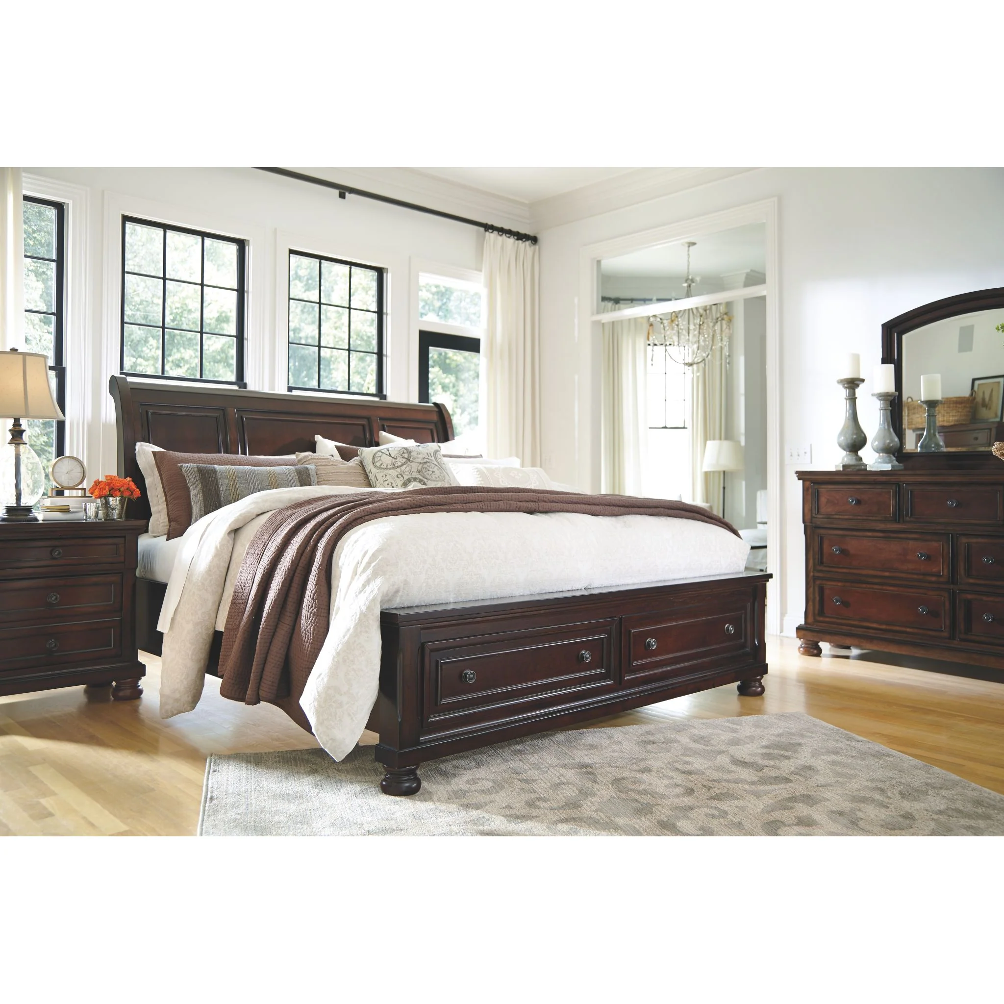 Porter Sleigh Storage Bed - Image 3