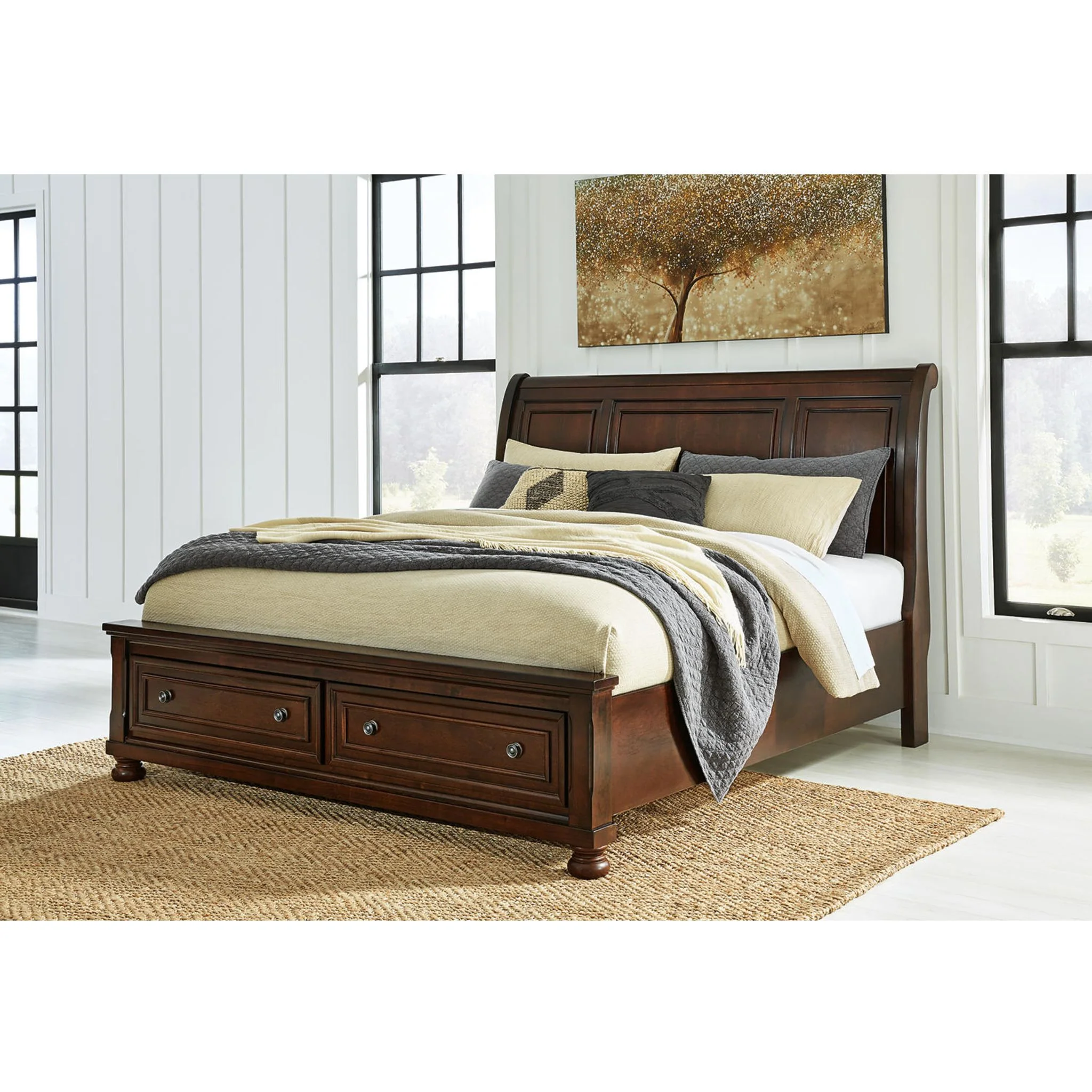 Porter Sleigh Storage Bed - Image 30
