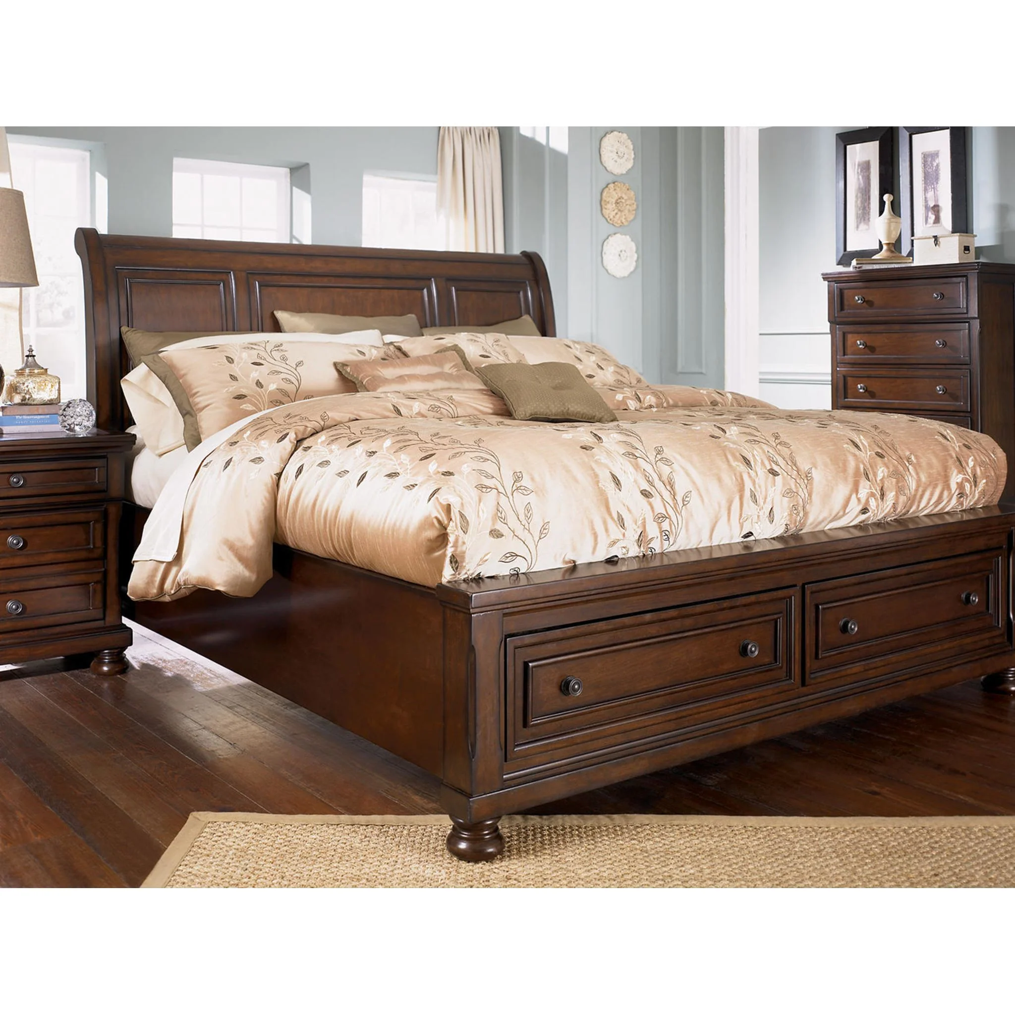 Porter Sleigh Storage Bed - Image 33