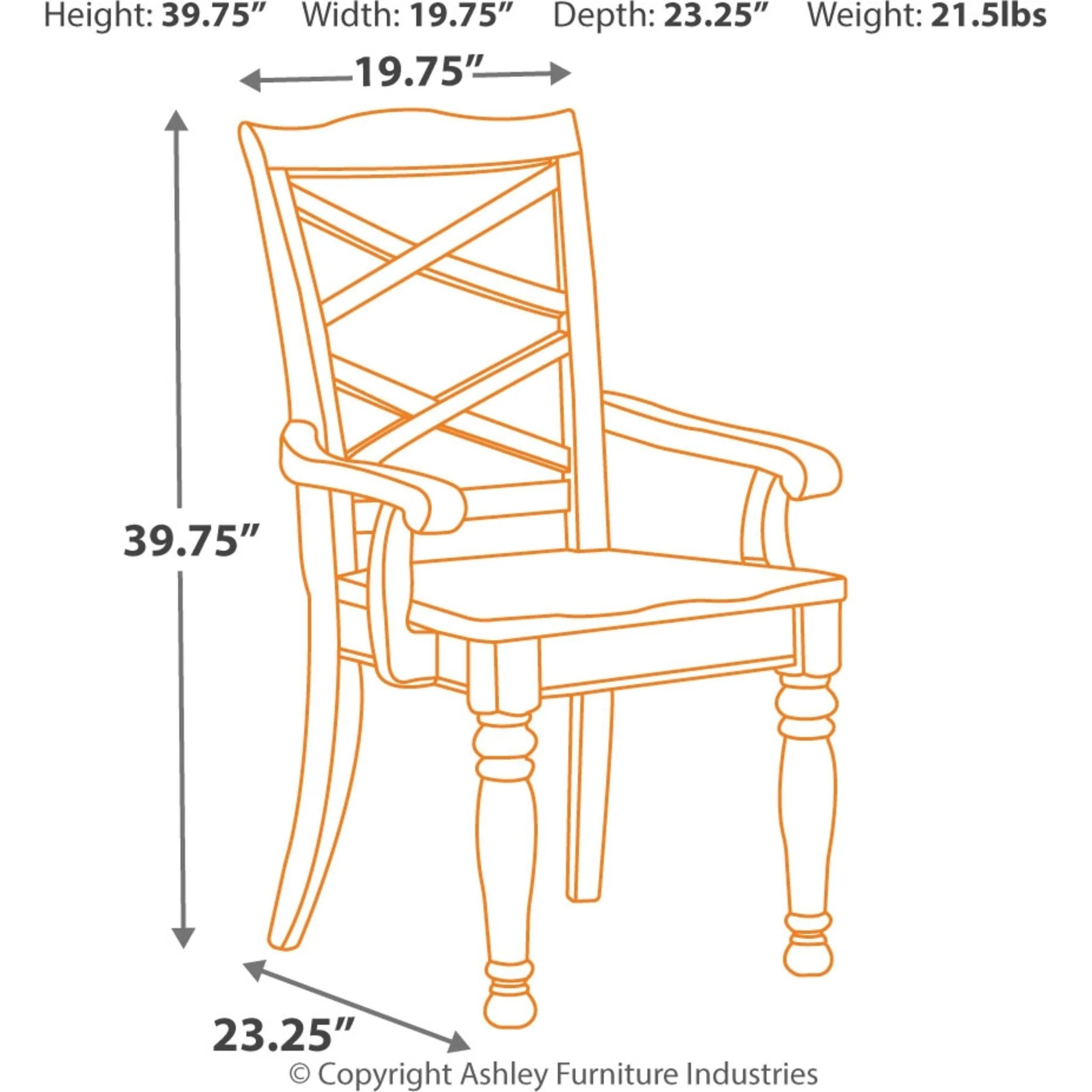 Porter Arm Chair - Image 5