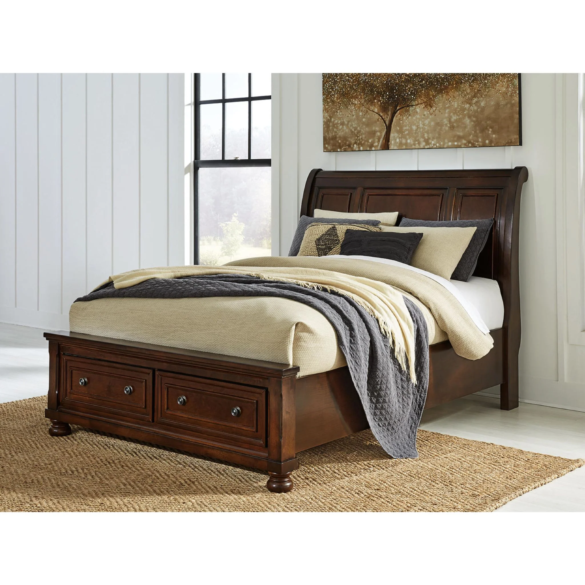 Porter Sleigh Storage Bed - Image 2