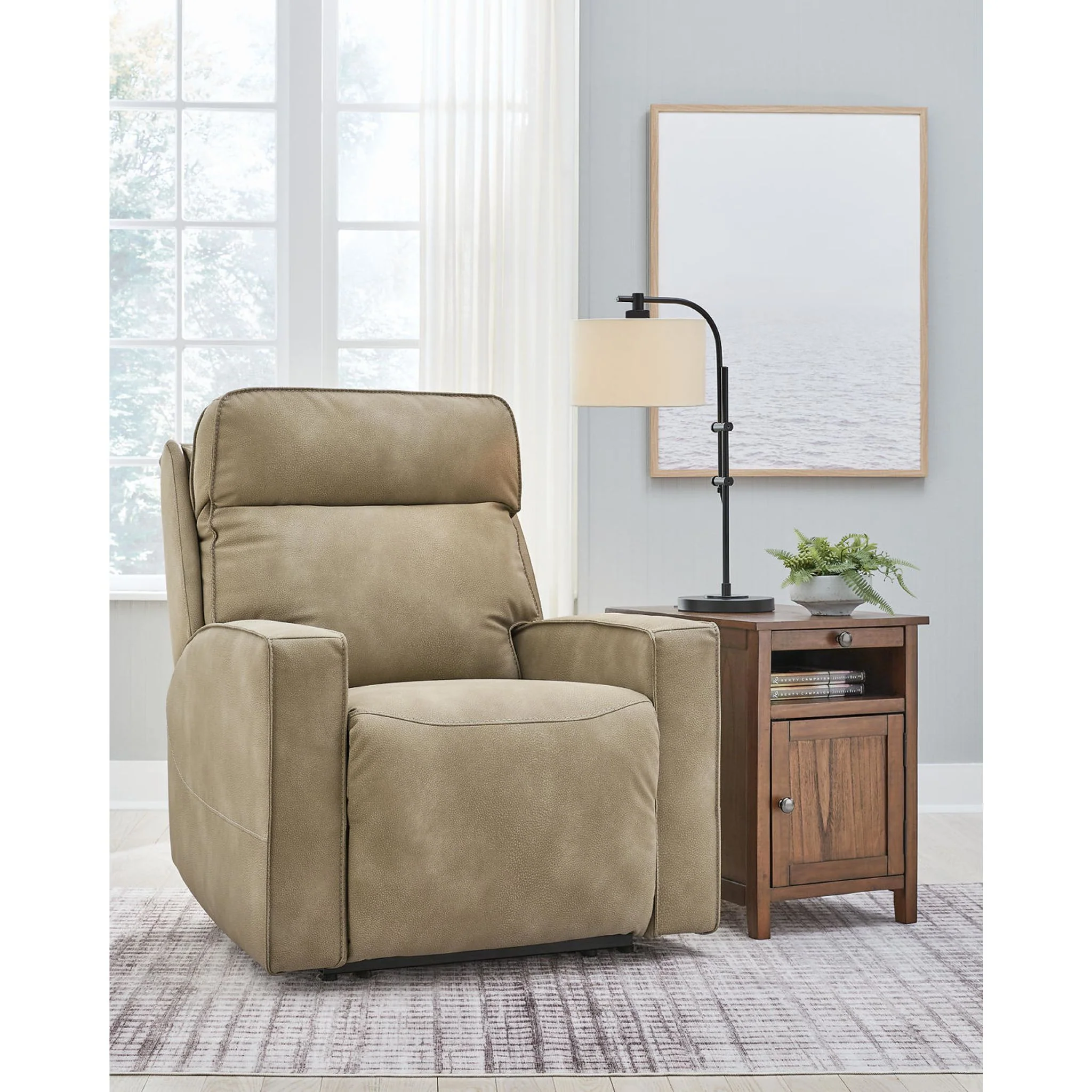 Next-Gen Durapella Power Recliner with Adjustable Headrest - Image 4