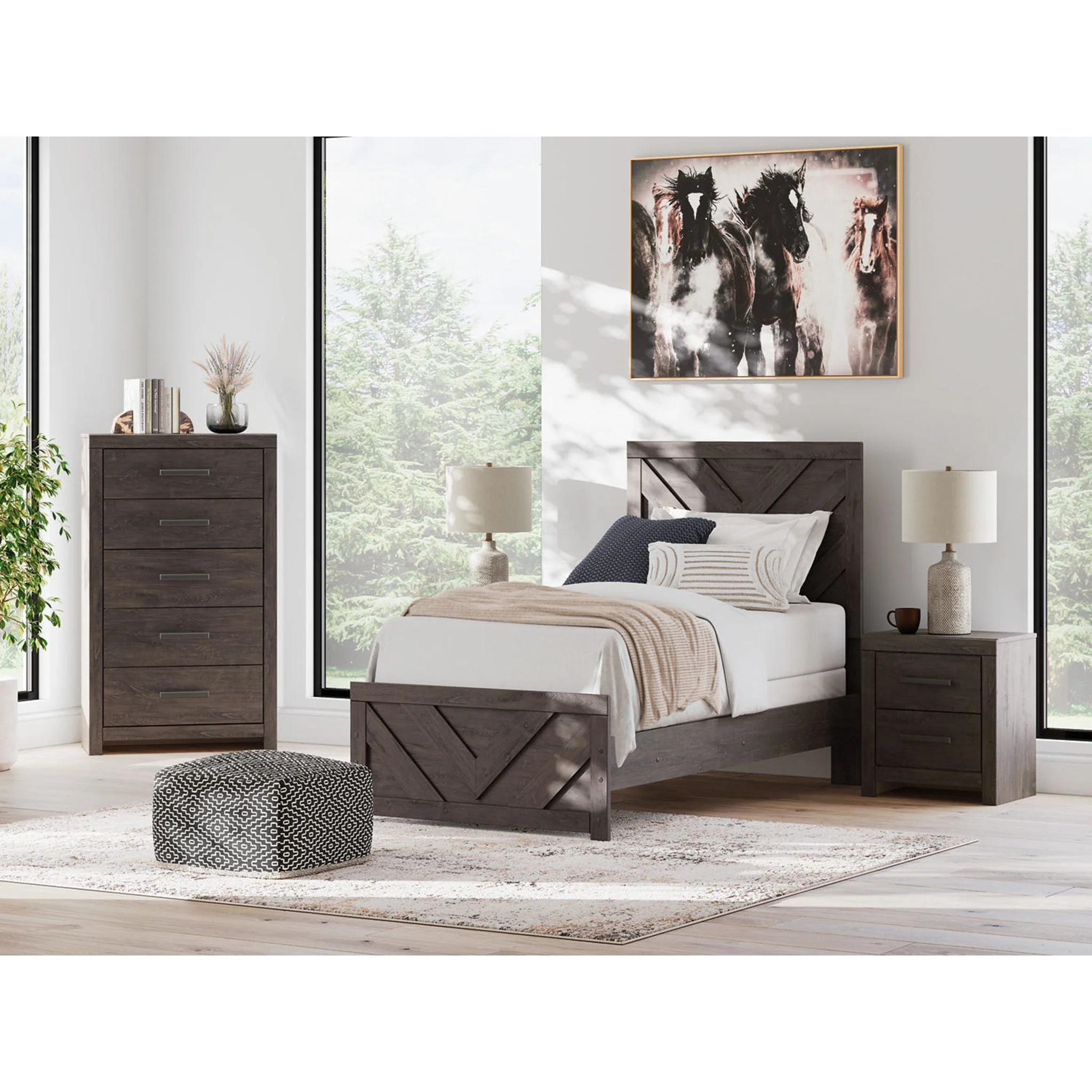 Prendonea Twin Panel Bed - Image 4
