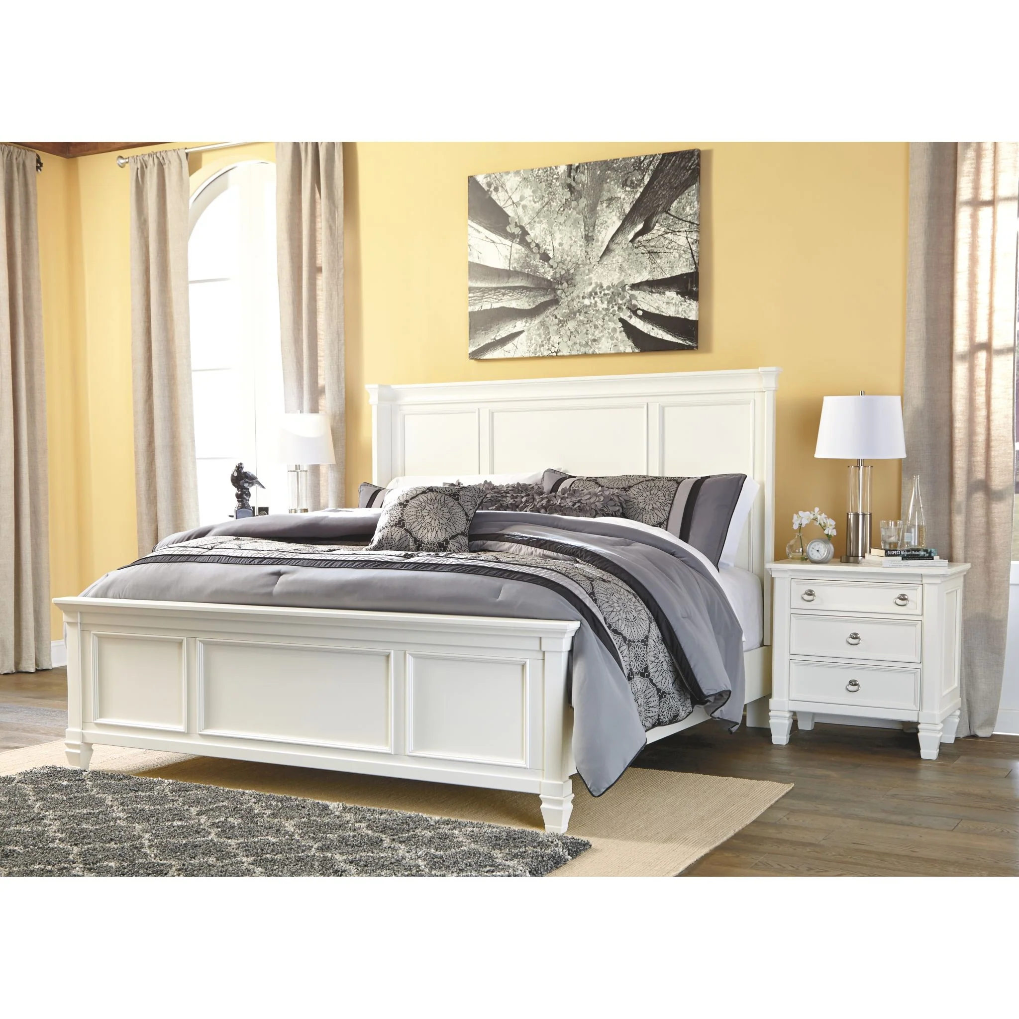 Prentice 3 Piece Panel Bed - Image 2