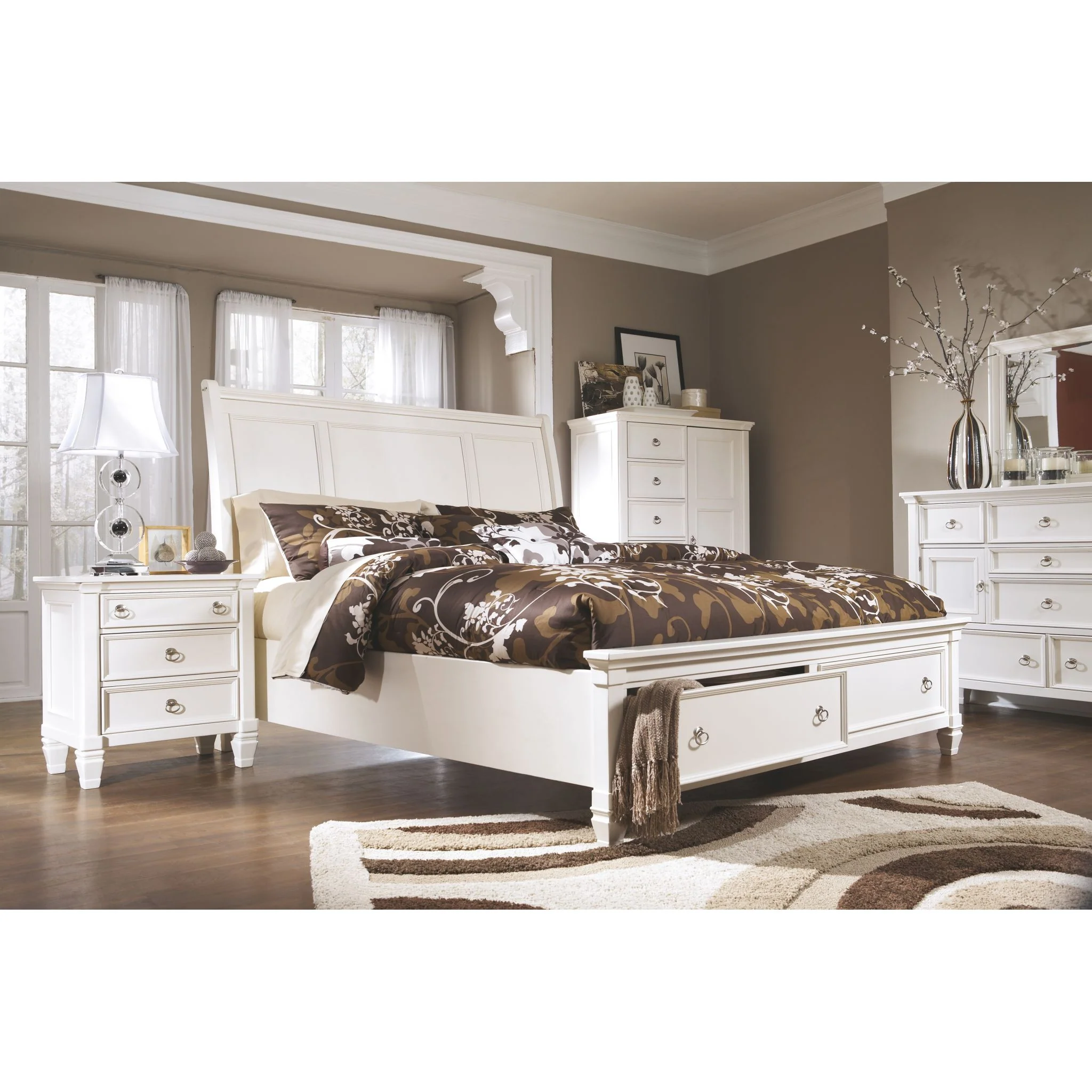 Prentice 3 Piece Sleigh Bed - Image 4