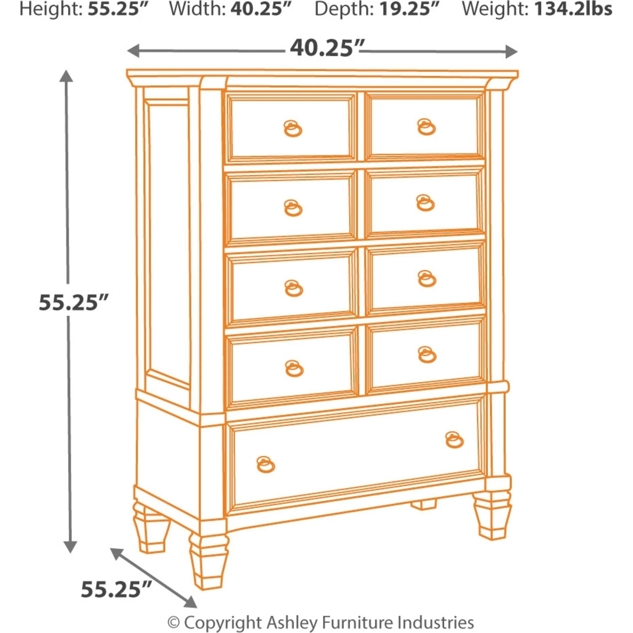 Prentice Chest - Image 4