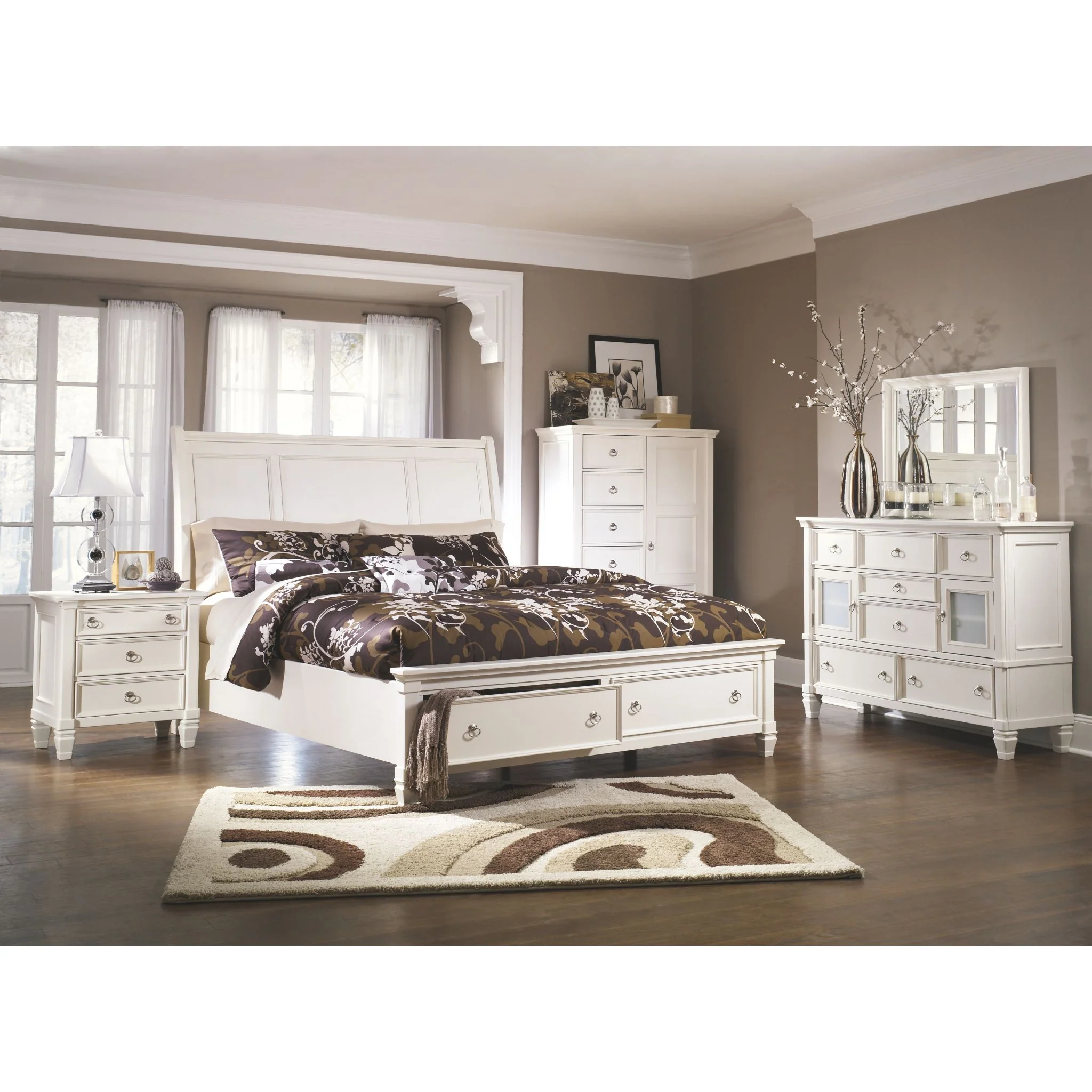 Prentice Three Drawer Nightstand - Image 6
