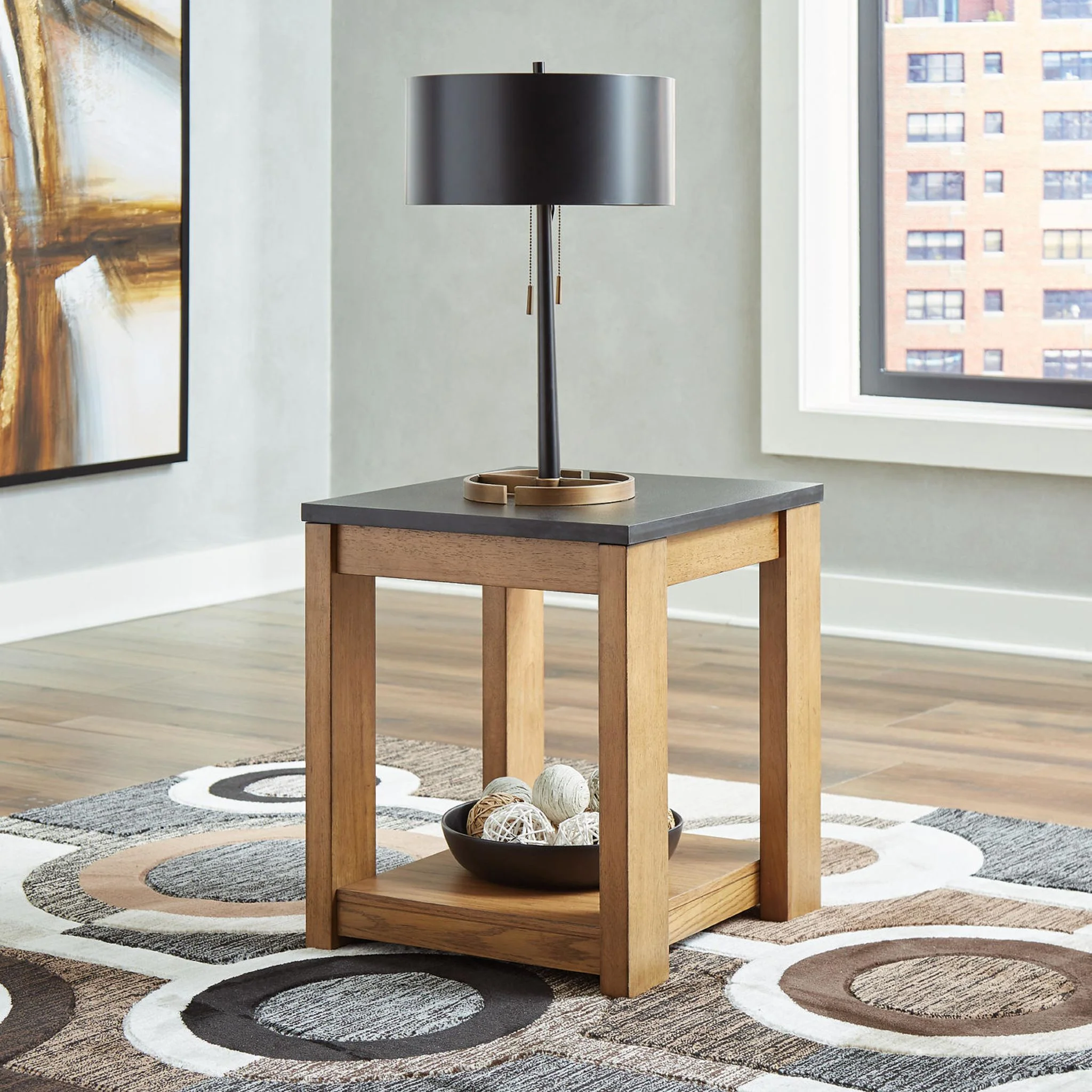 Quentina Rectangle End Table - Image 5