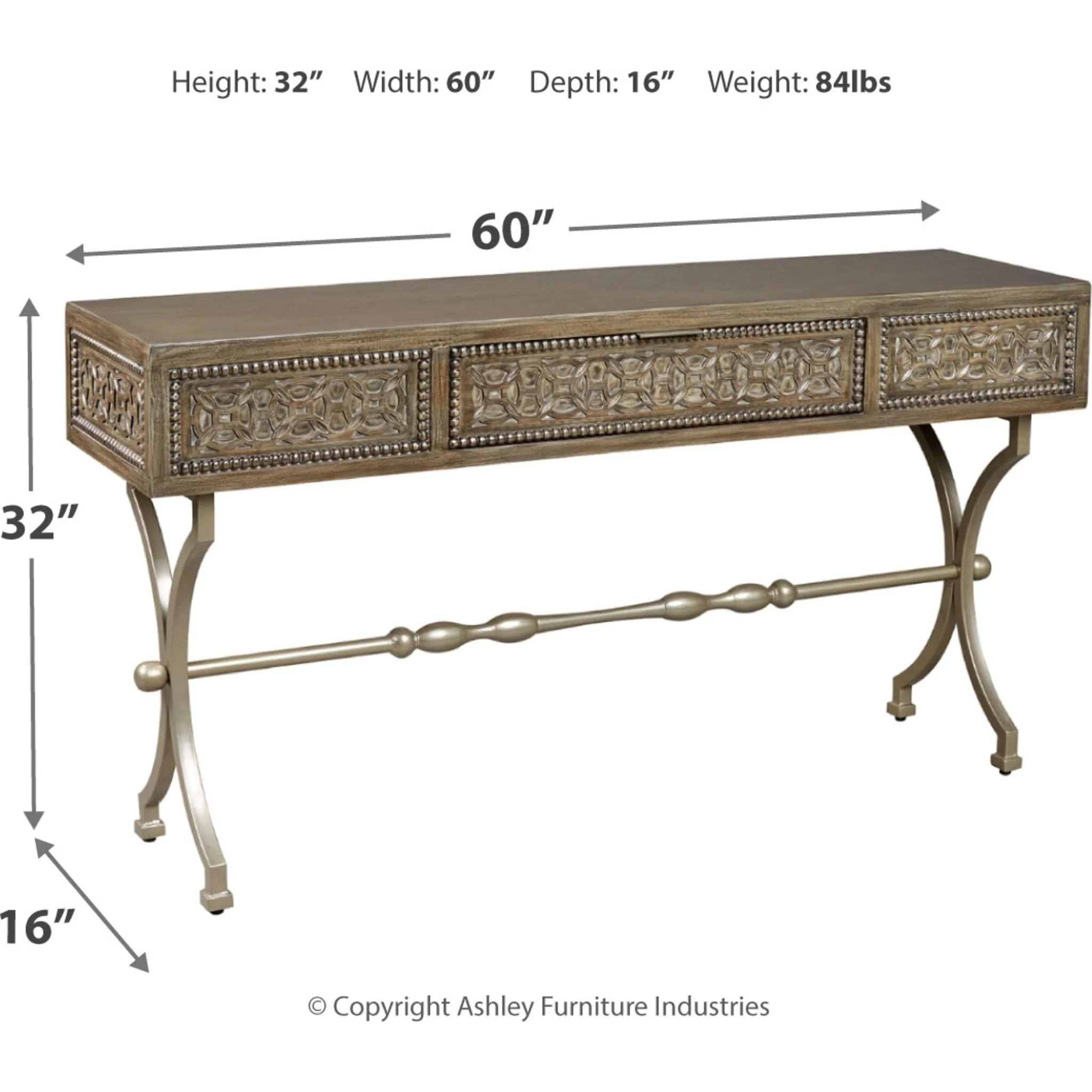 Quinnland Console Table - Image 4