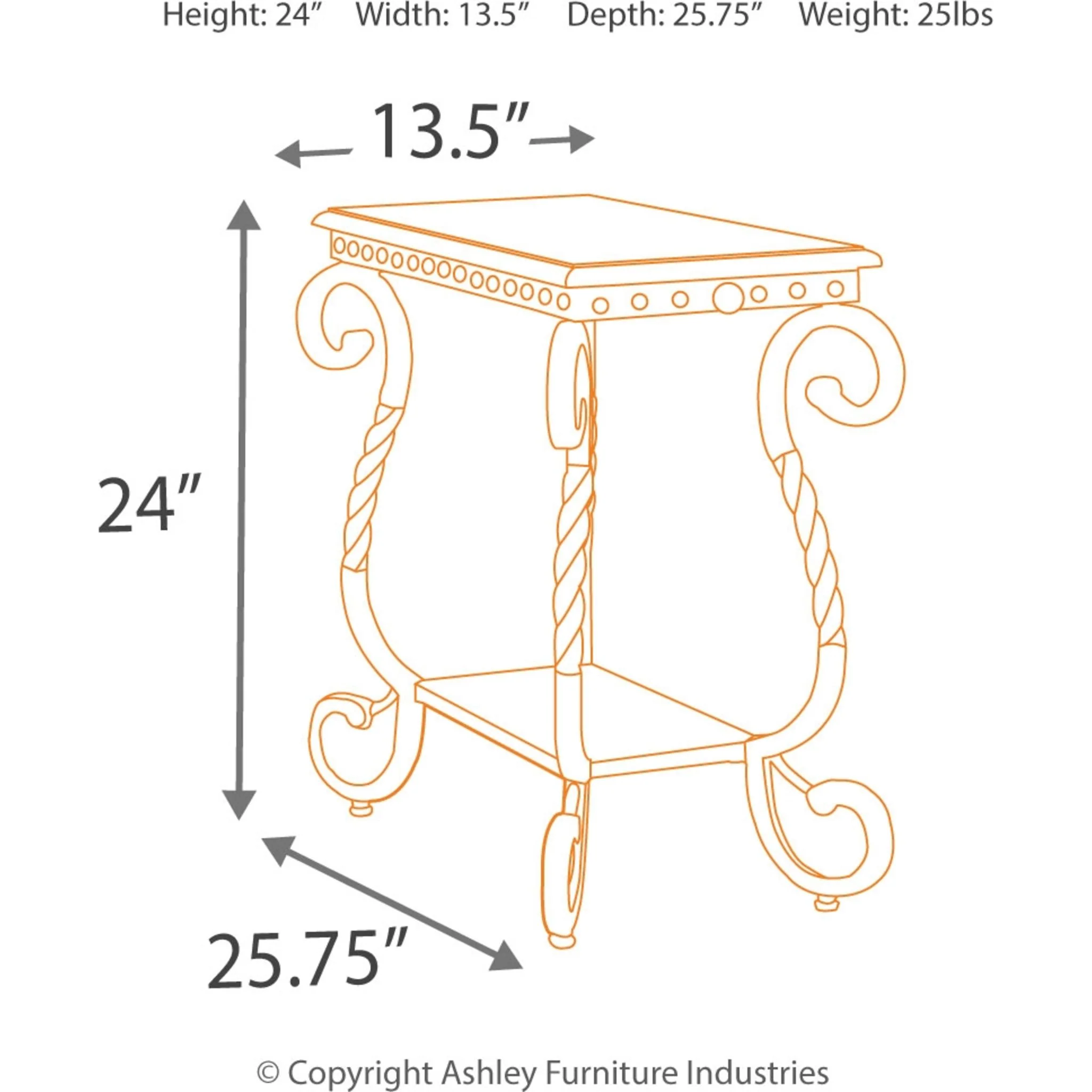 Rafferty Chairside End Table - Image 3