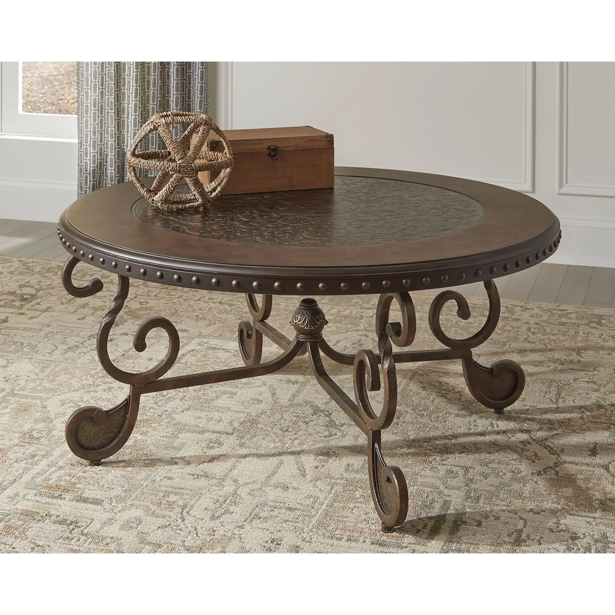 Rafferty Round Cocktail Table - Image 3