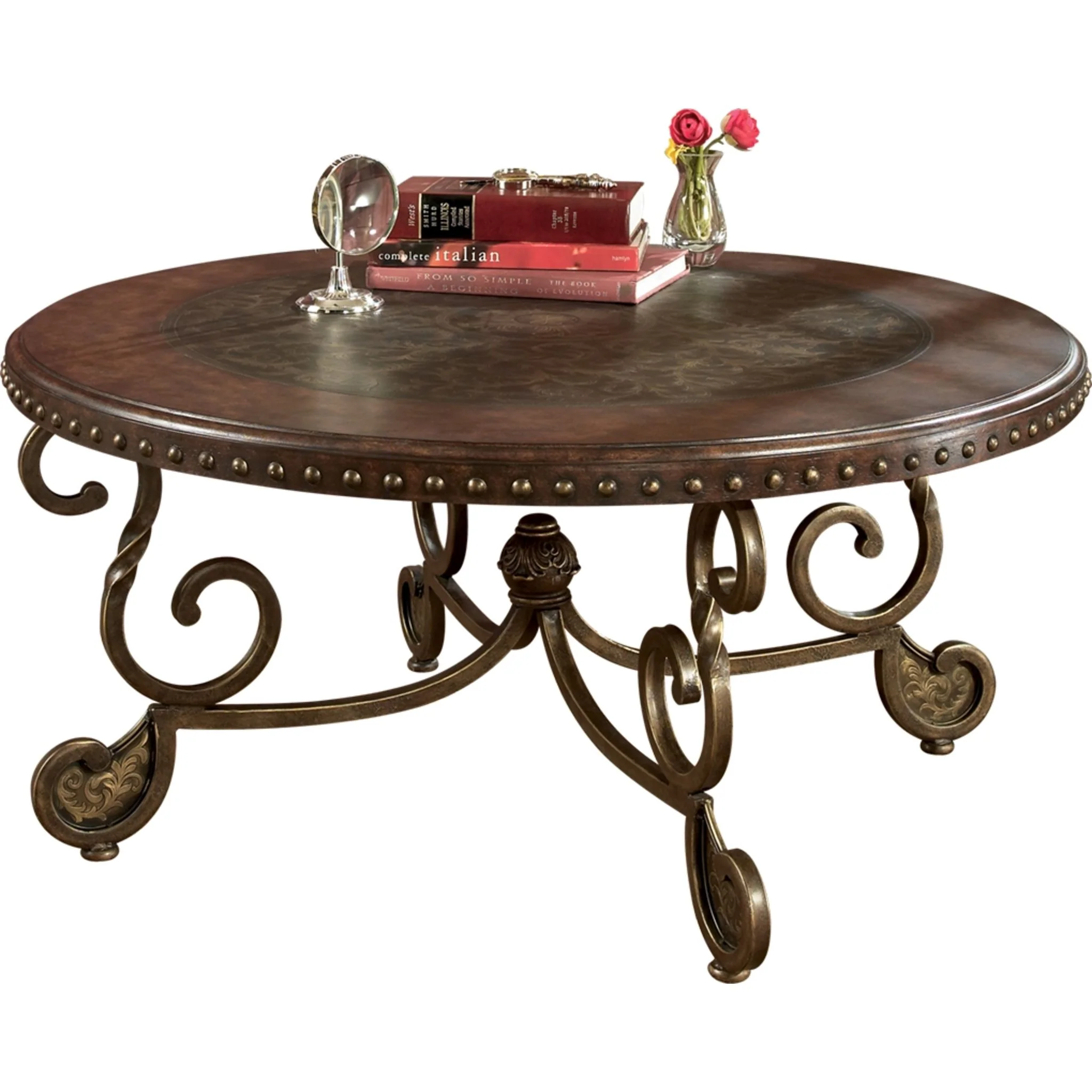 Rafferty Round Cocktail Table - Image 4