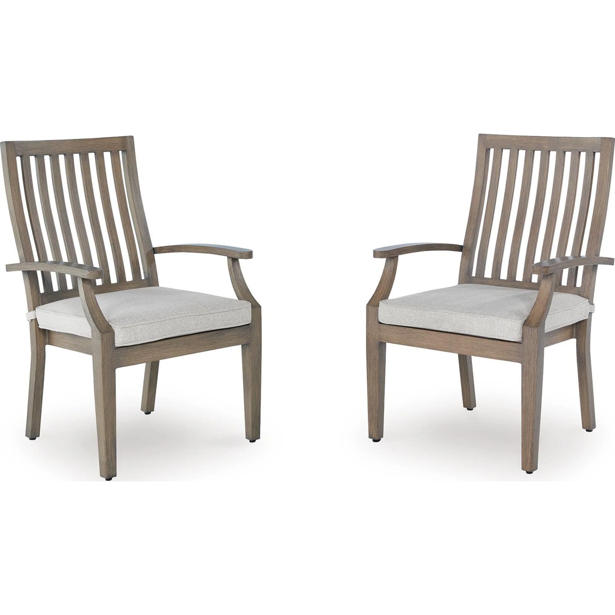 Rainier Ranch Outdoor Arm Chair with Cushion (Set of 2) - Image 5