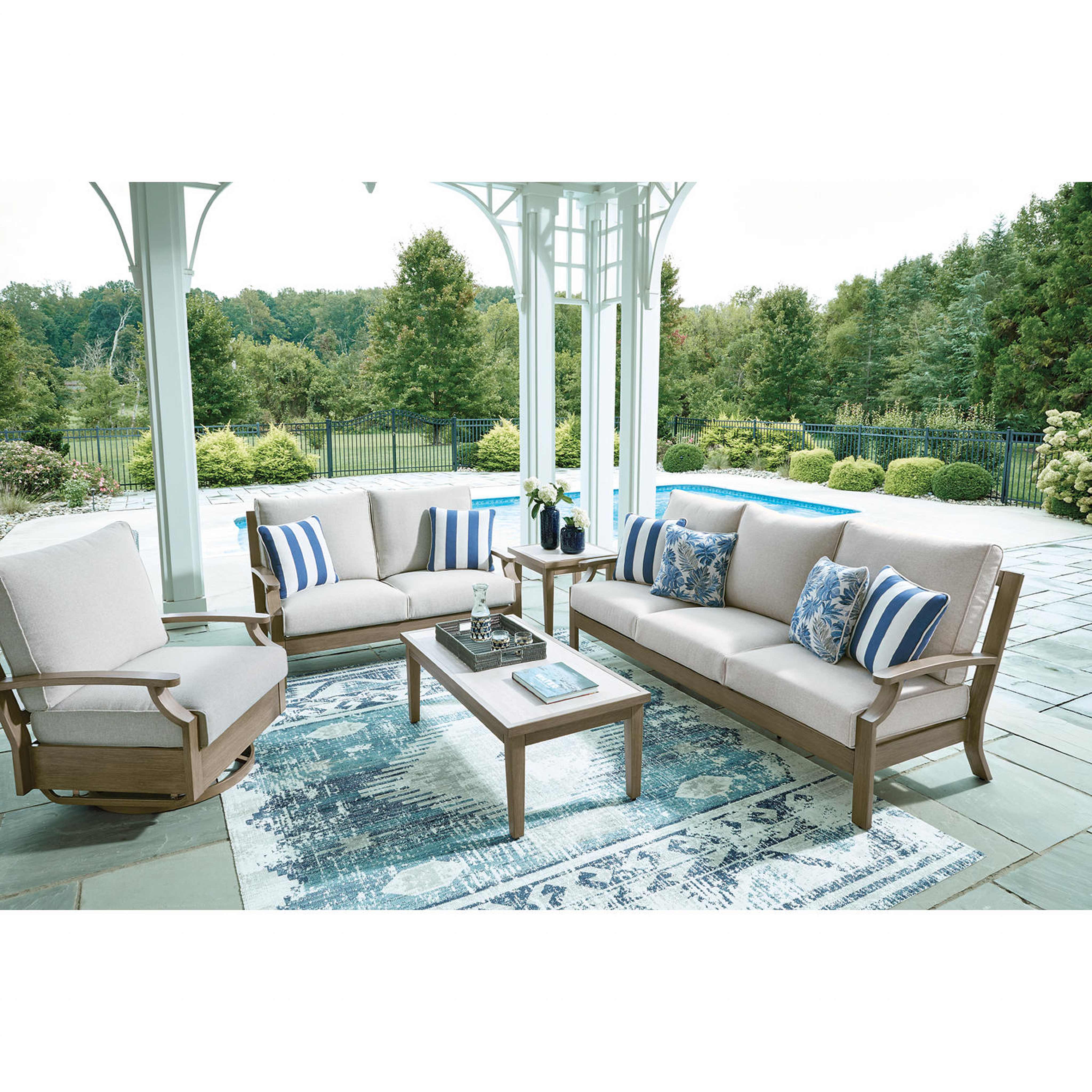 Rainier Ranch Outdoor Coffee Table - Image 4