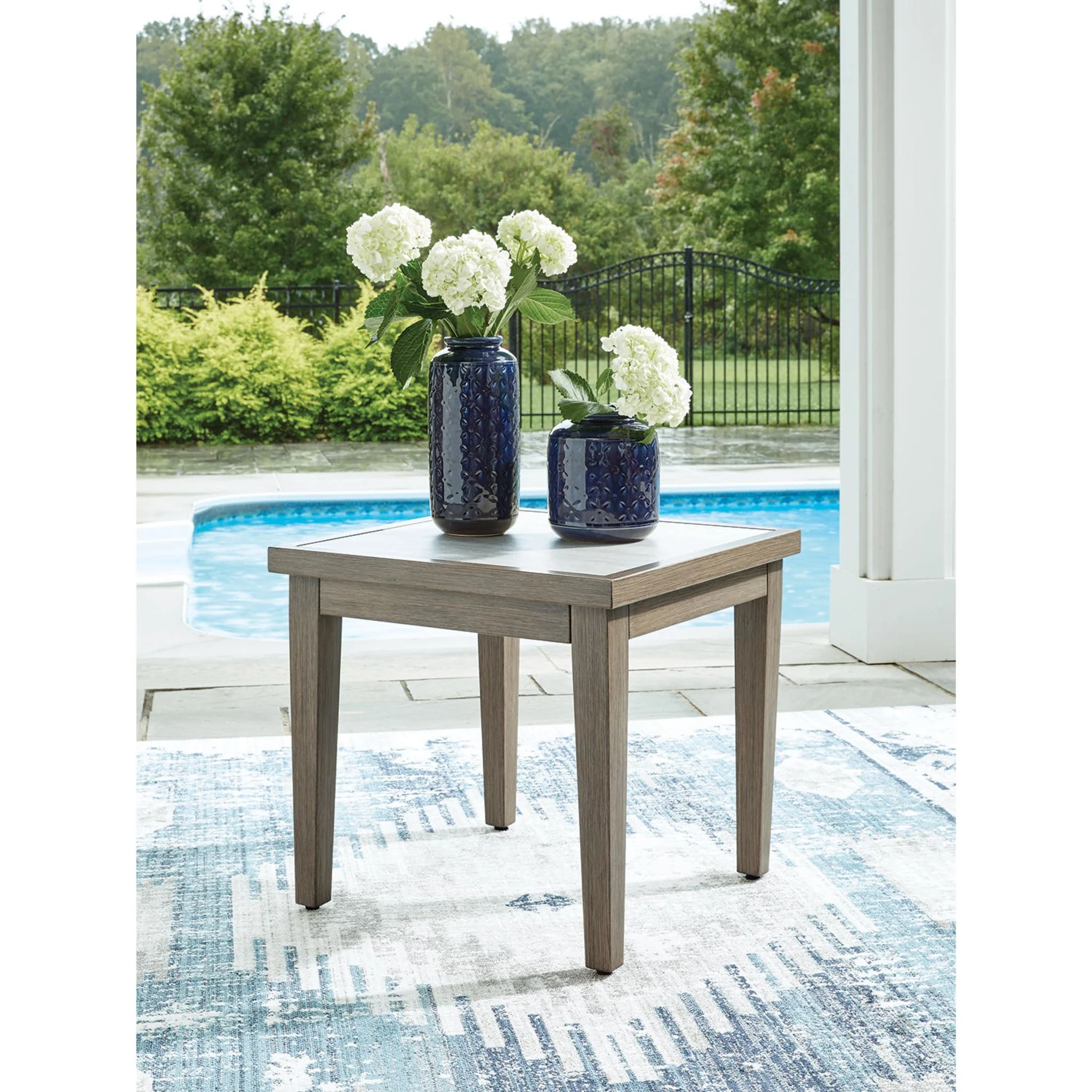 Rainier Ranch Outdoor End Table - Image 2