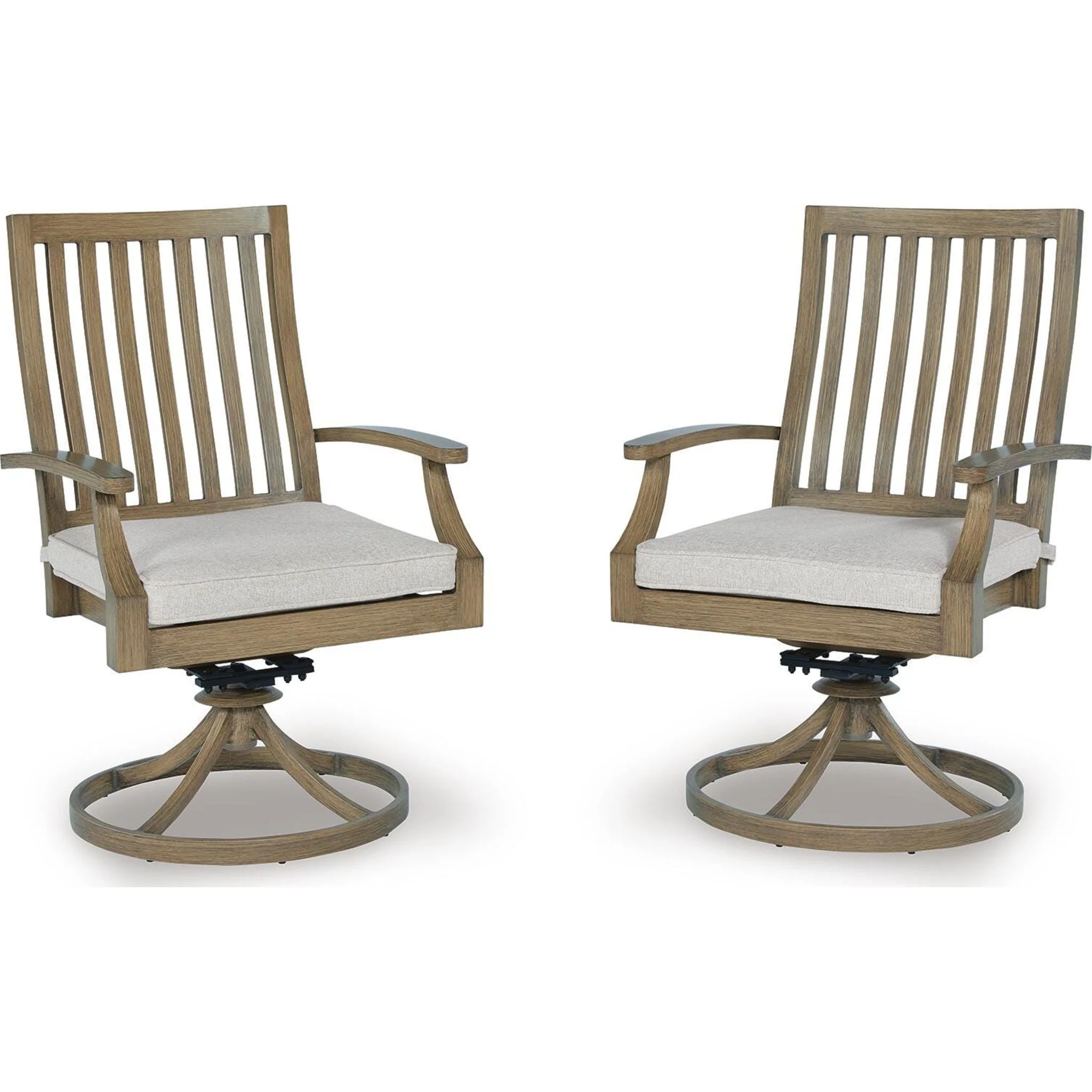Rainier Ranch Outdoor Swivel Chair (set of 2) - Image 5