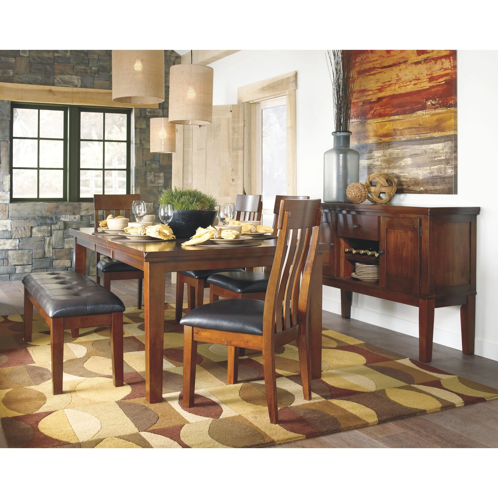 Ralene Dining Bench - Image 5