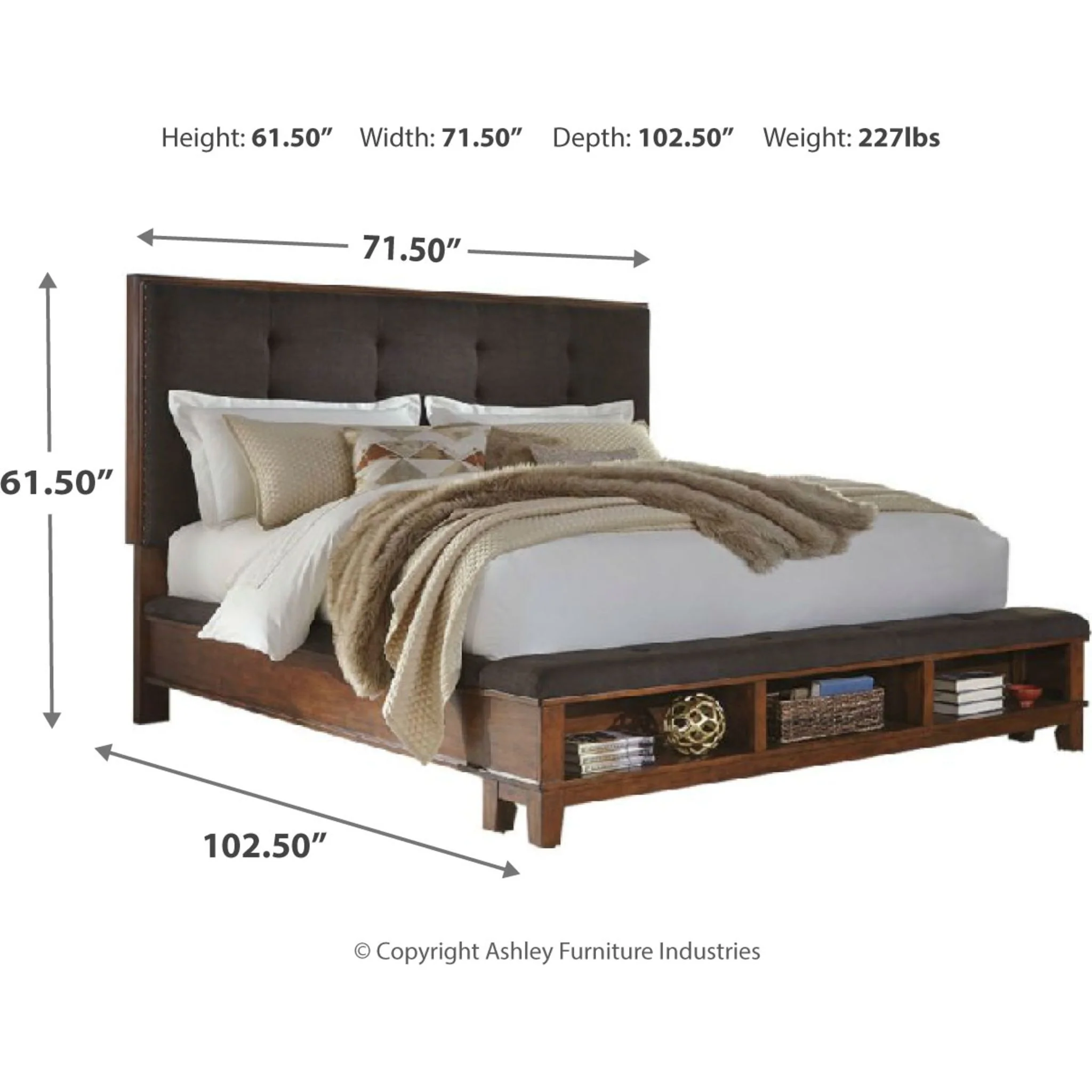 Ralene Storage Bed - Image 4