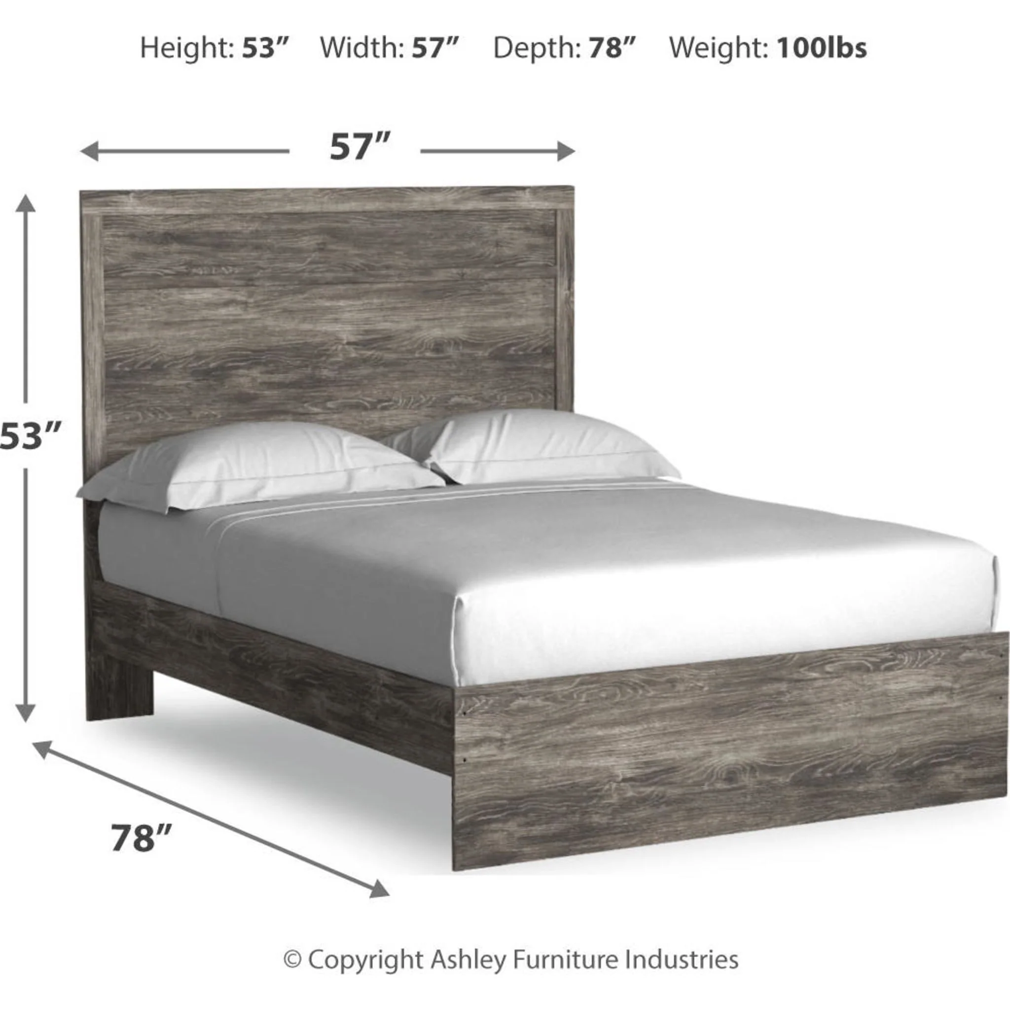 Ralinksi 5 Piece Full Panel Bedroom - Image 6