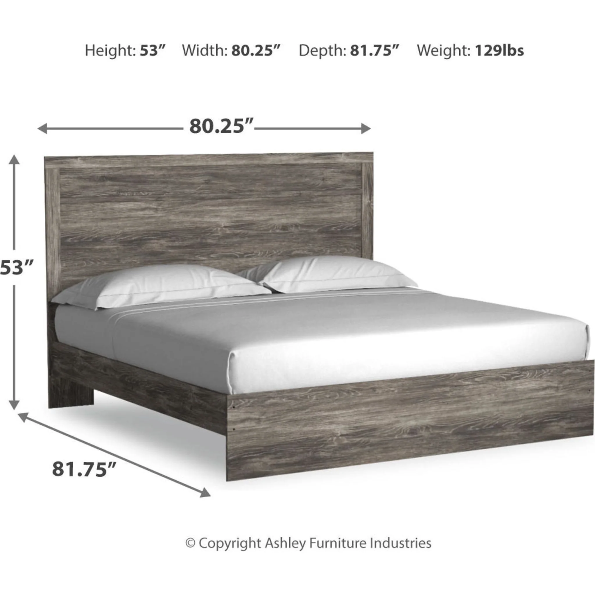 Ralinksi 5 Piece Panel Bedroom - Image 30