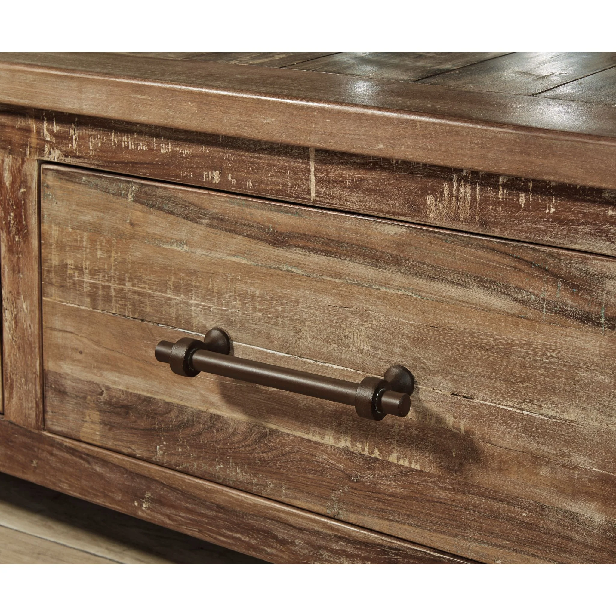 Randale Coffee Table with Storage - Image 8