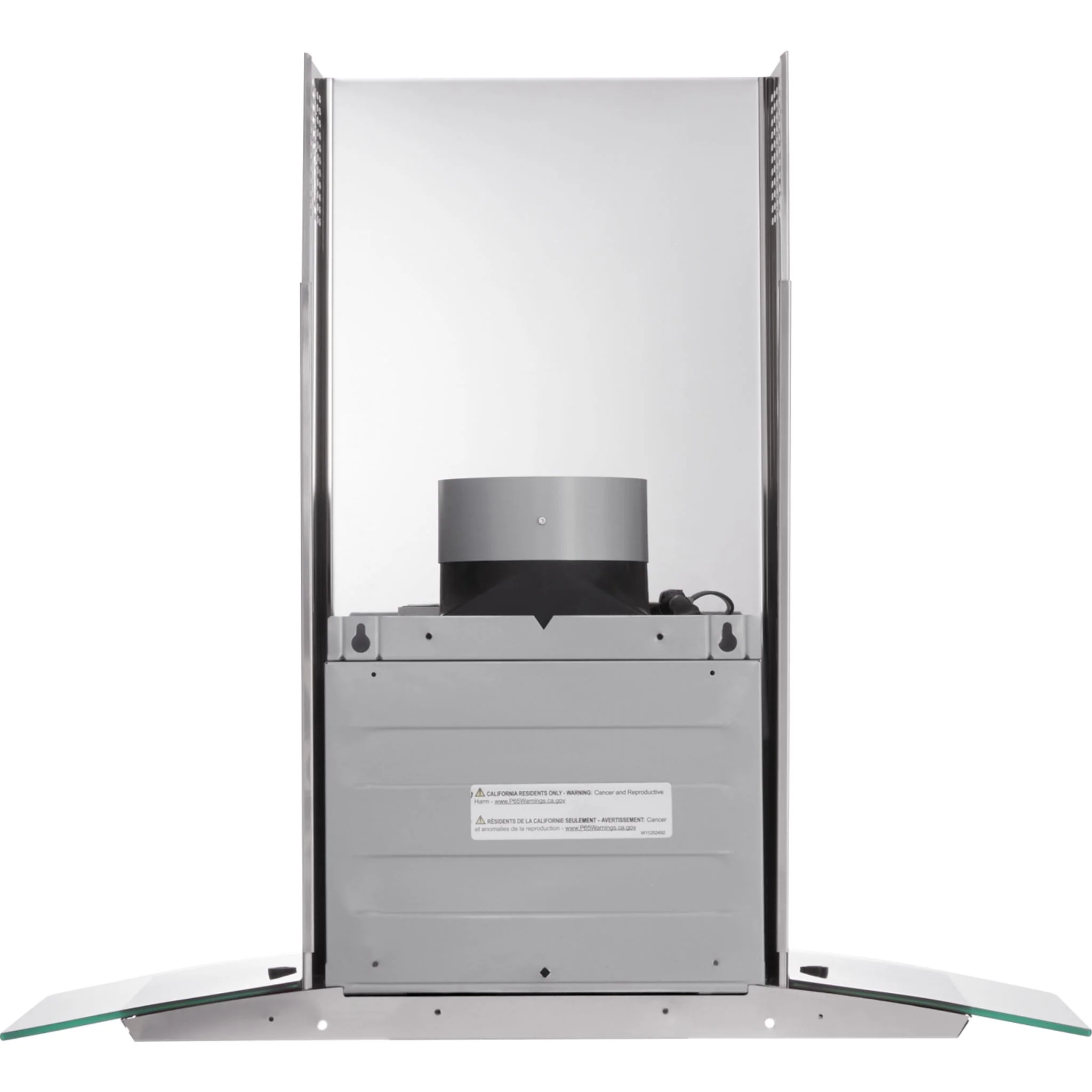Whirlpool 30" Curved Glass Wall Mount Range Hood -Stainless Steel (WVW51UC0LS) - Image 8