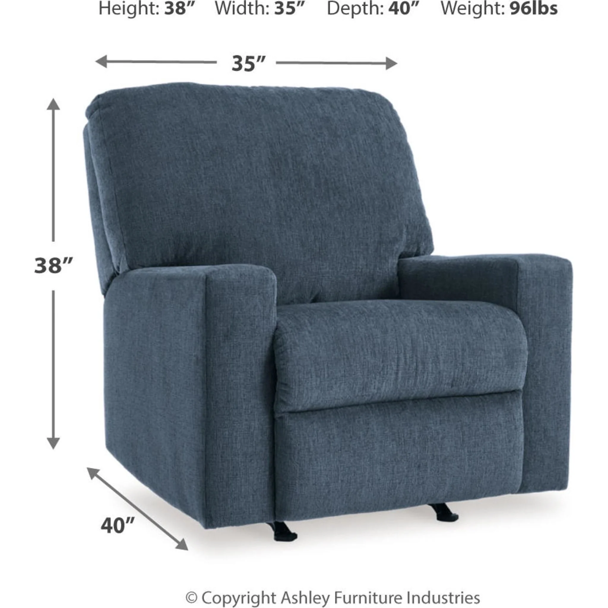 Rannis Rocker Recliner - Image 5