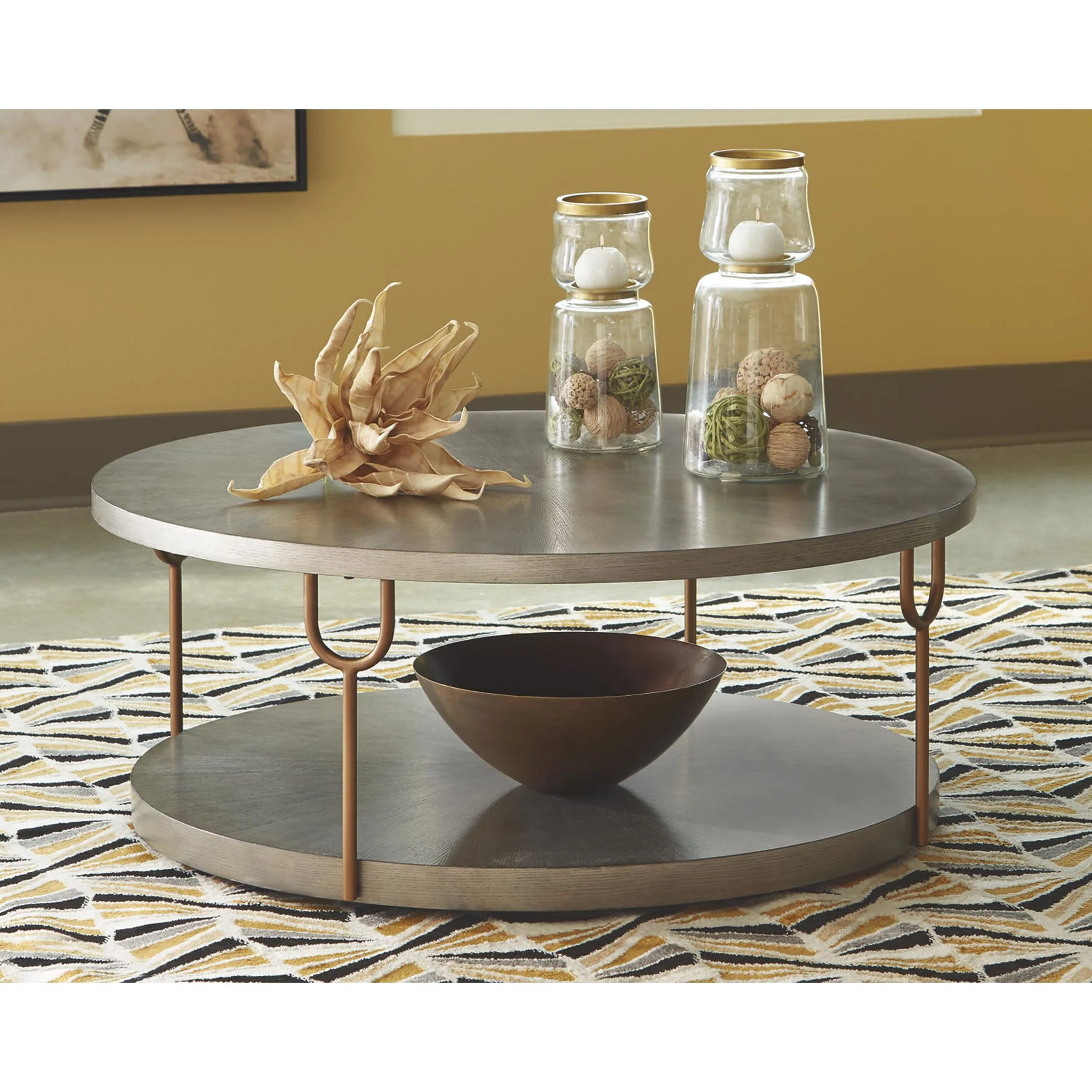 Ranoka Round Coffee Table - Image 7