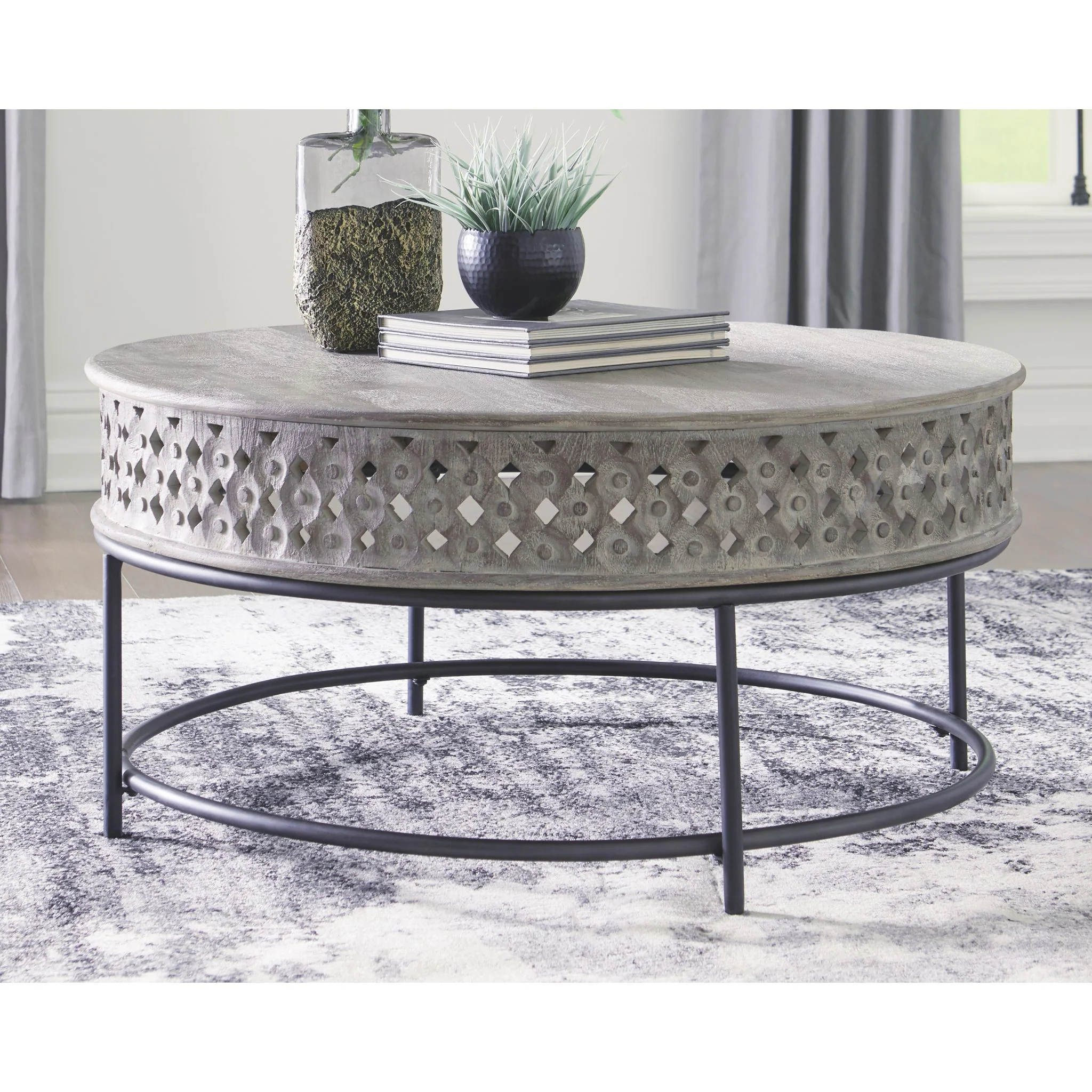 Rastella Round Cocktail Table - Image 2