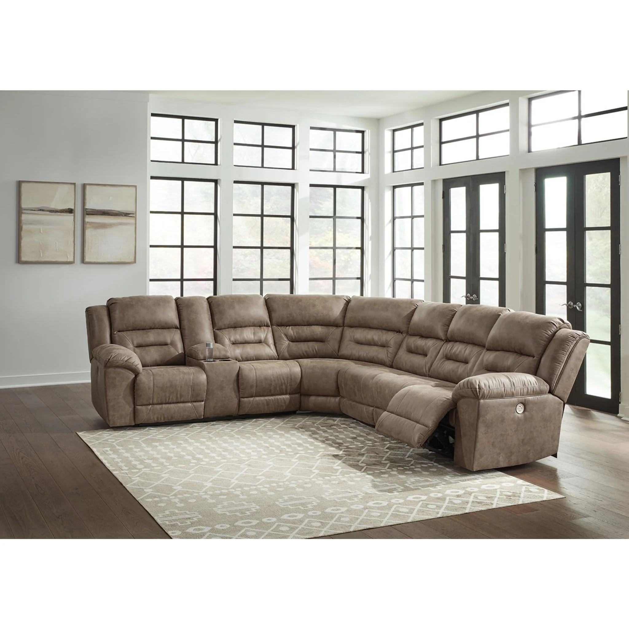 Ravenel 4 Piece Power Reclining Sectional - Image 10