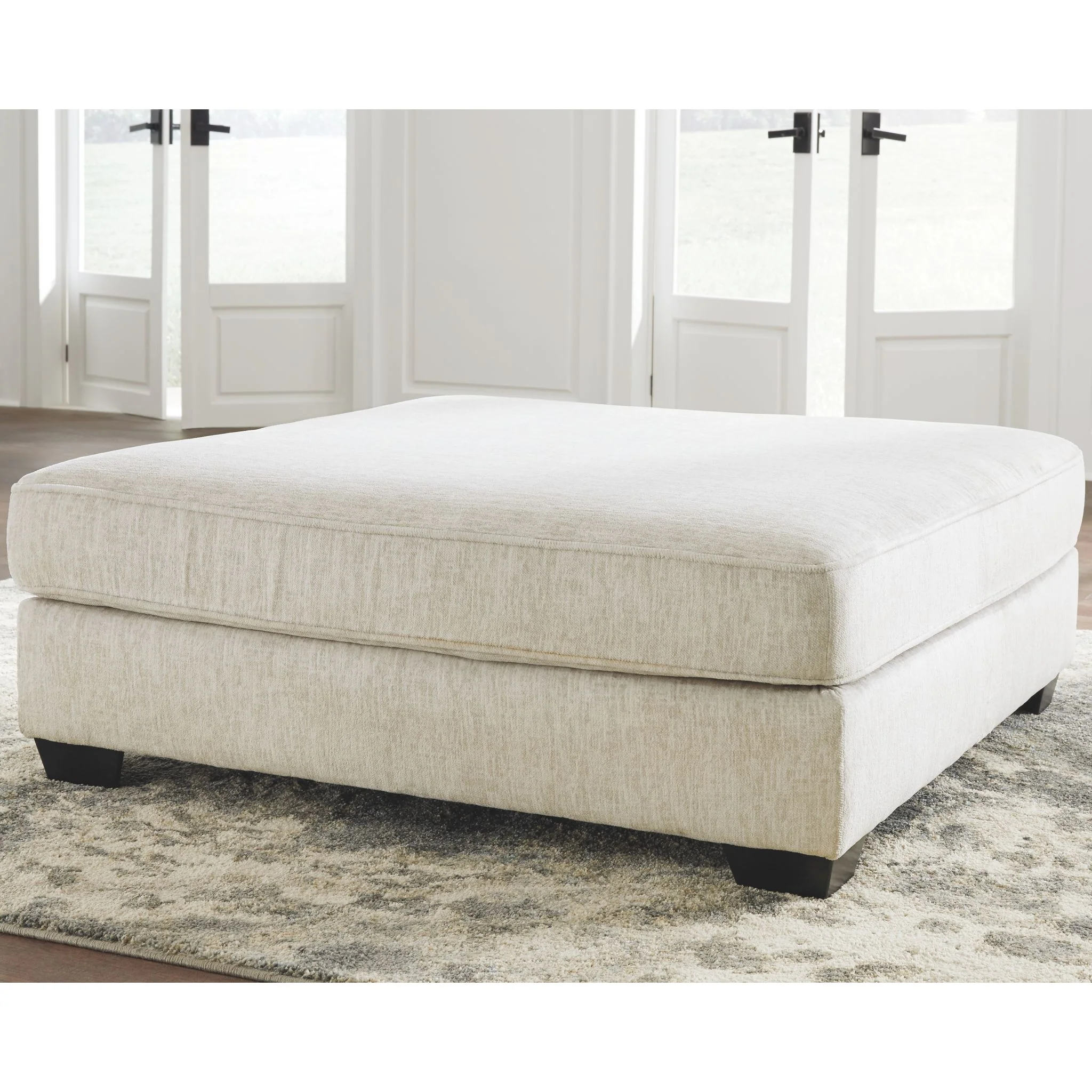 Rawcliffe Oversized Accent Ottoman - Image 2