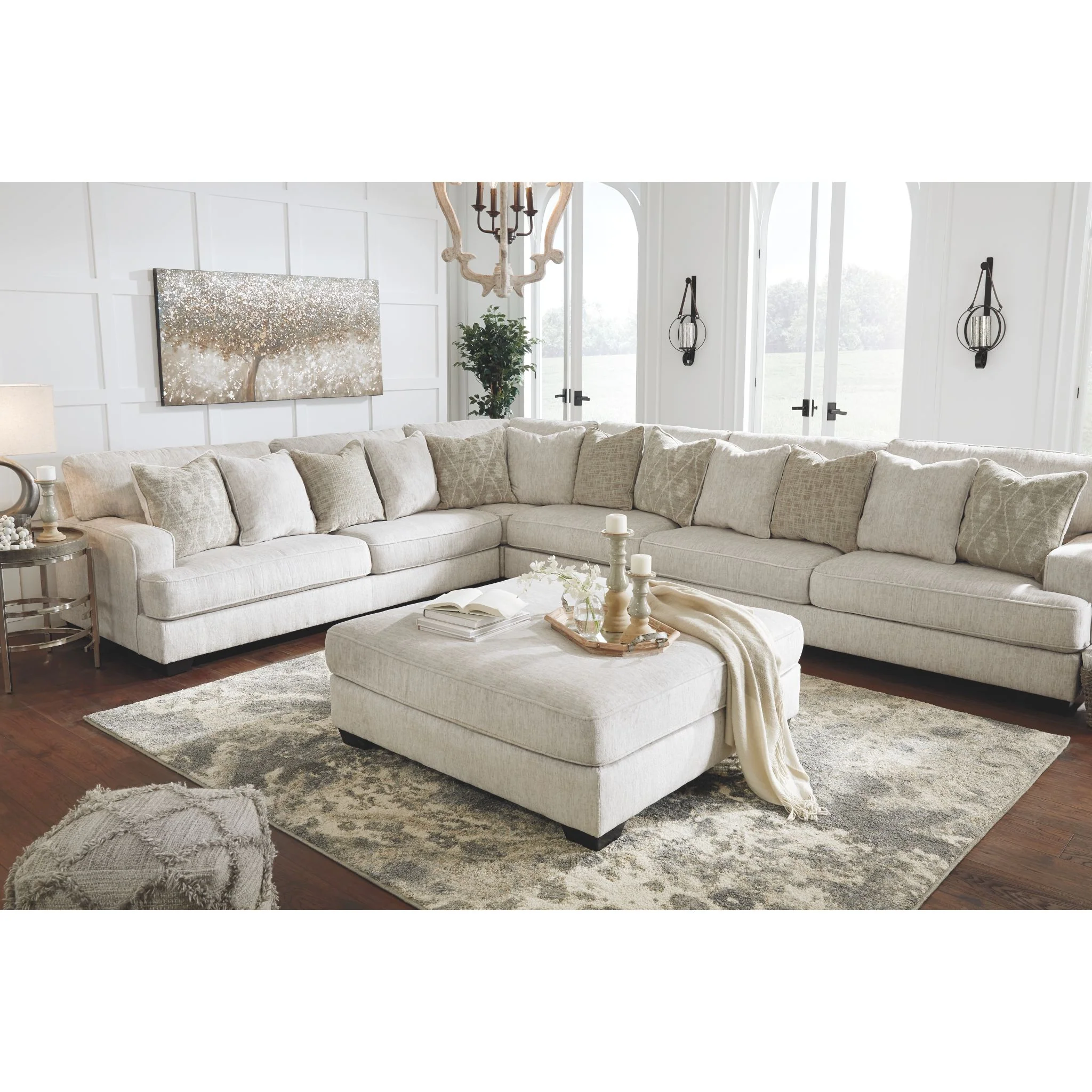 Rawcliffe Oversized Accent Ottoman - Image 3