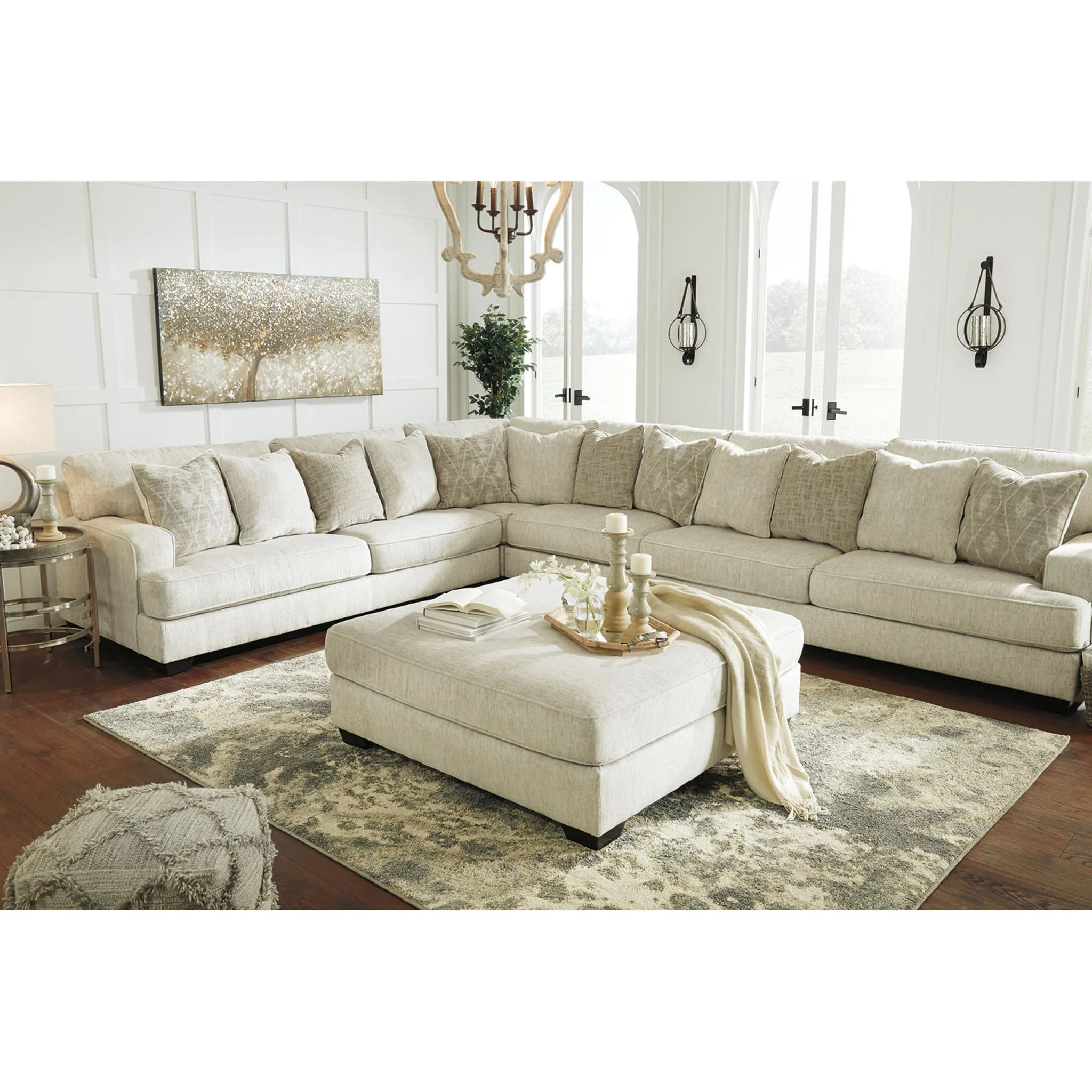 Rawcliffe Oversized Accent Ottoman - Image 5